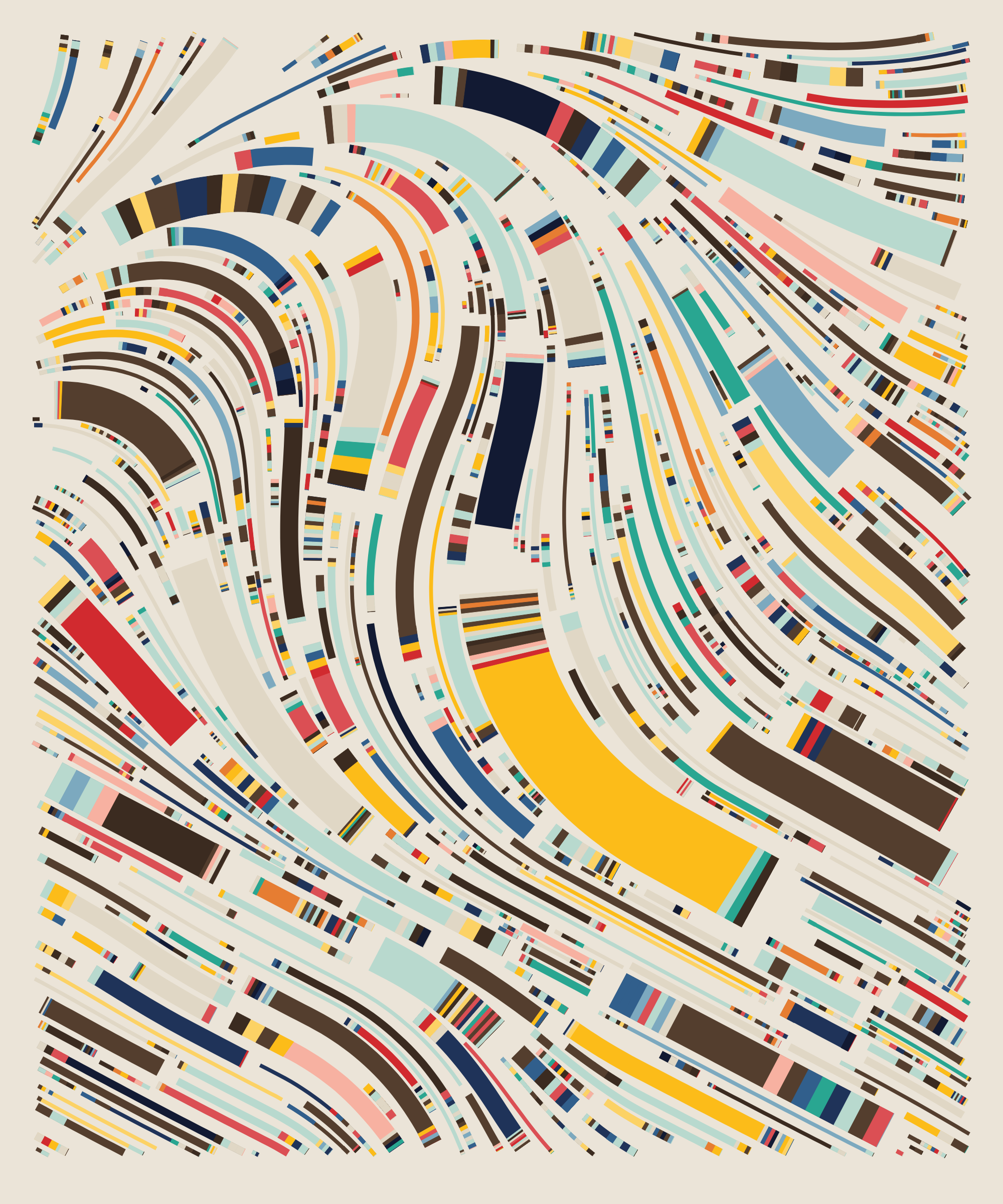 Art Blocks - Art Blocks v2 - Fidenza #681 - NFT # 78000681