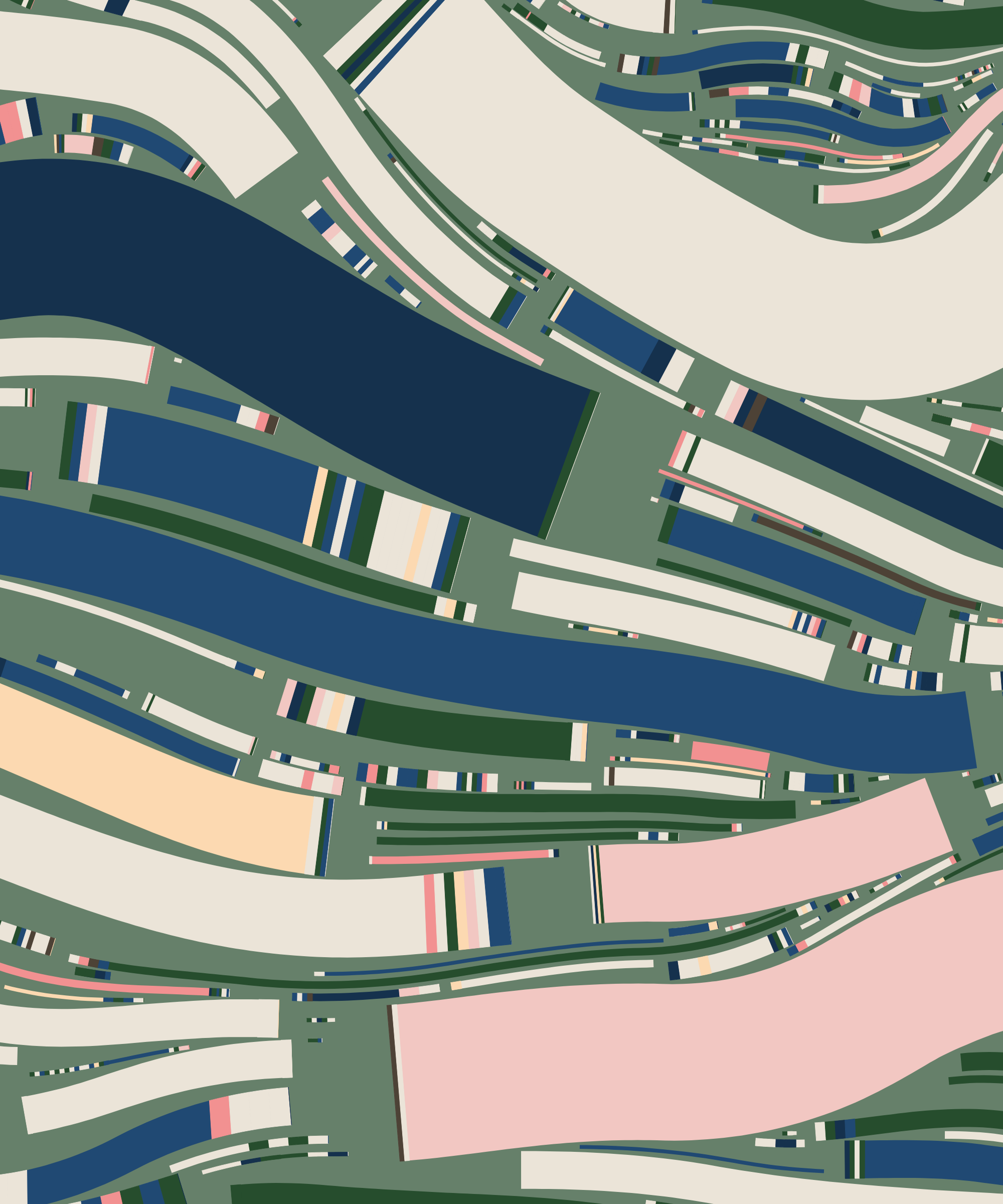 Art Blocks - Art Blocks v2 - Fidenza #687 - NFT # 78000687