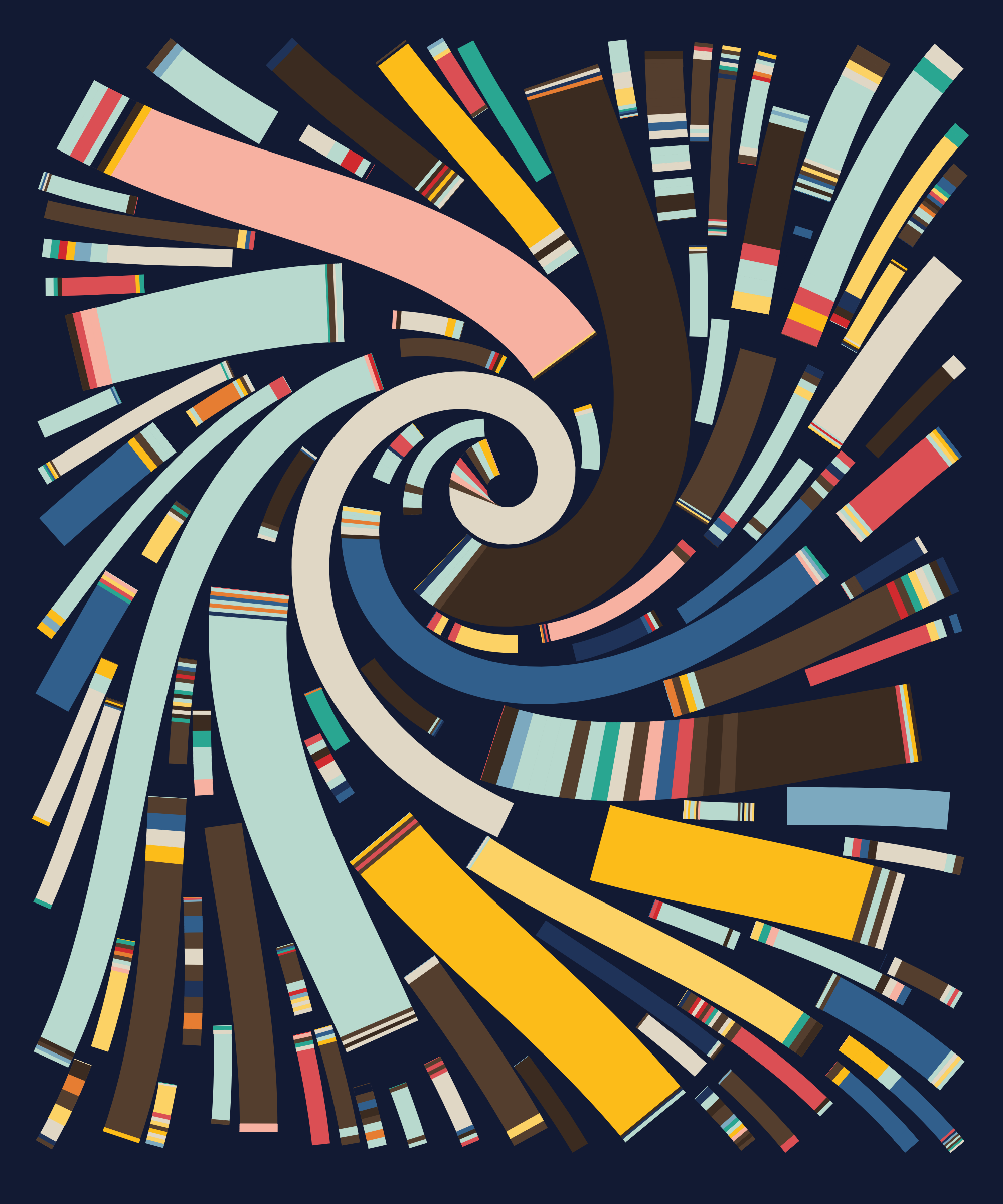 Art Blocks - Art Blocks v2 - Fidenza #692 - NFT # 78000692