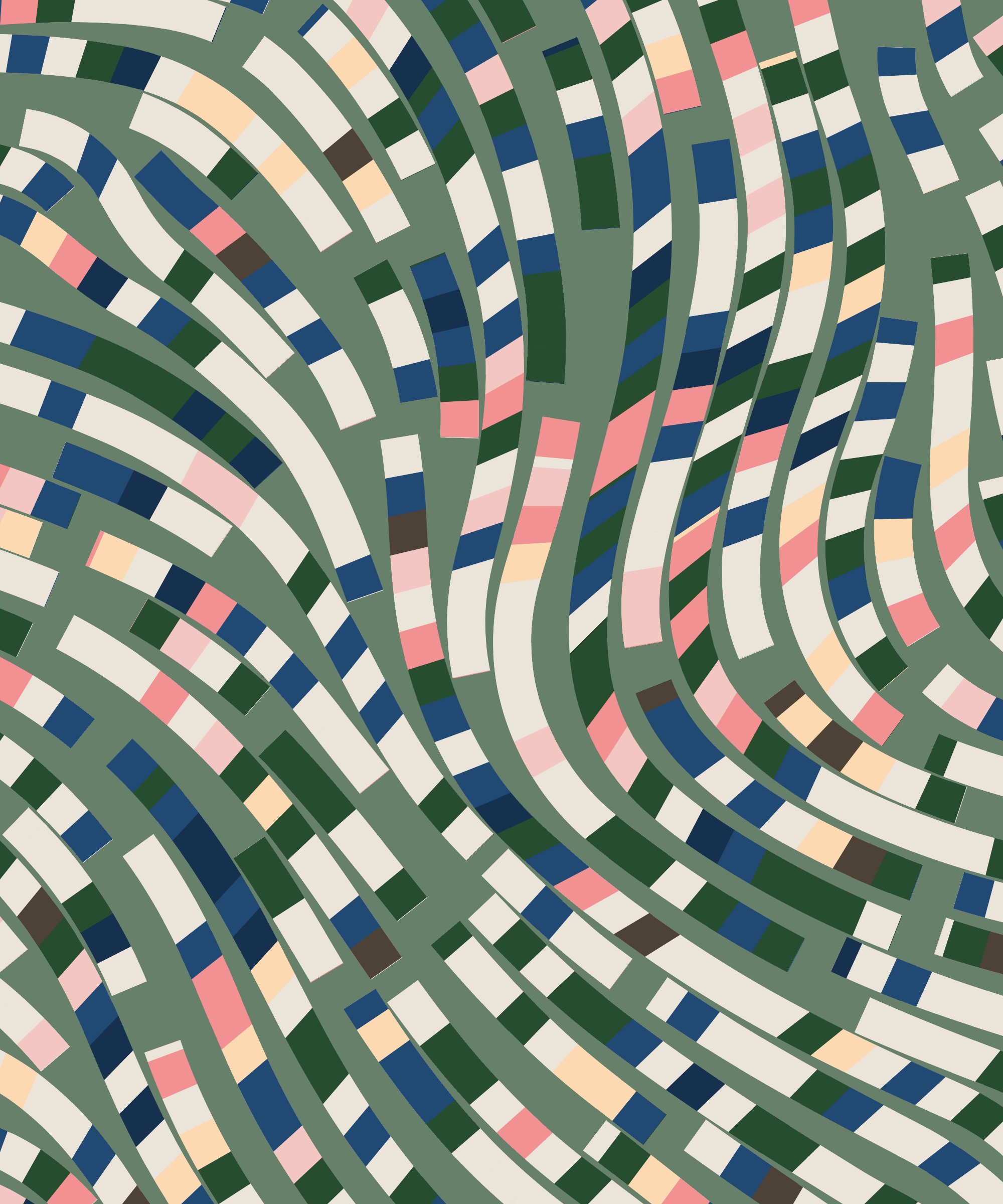 Art Blocks - Art Blocks v2 - Fidenza #697 - NFT # 78000697