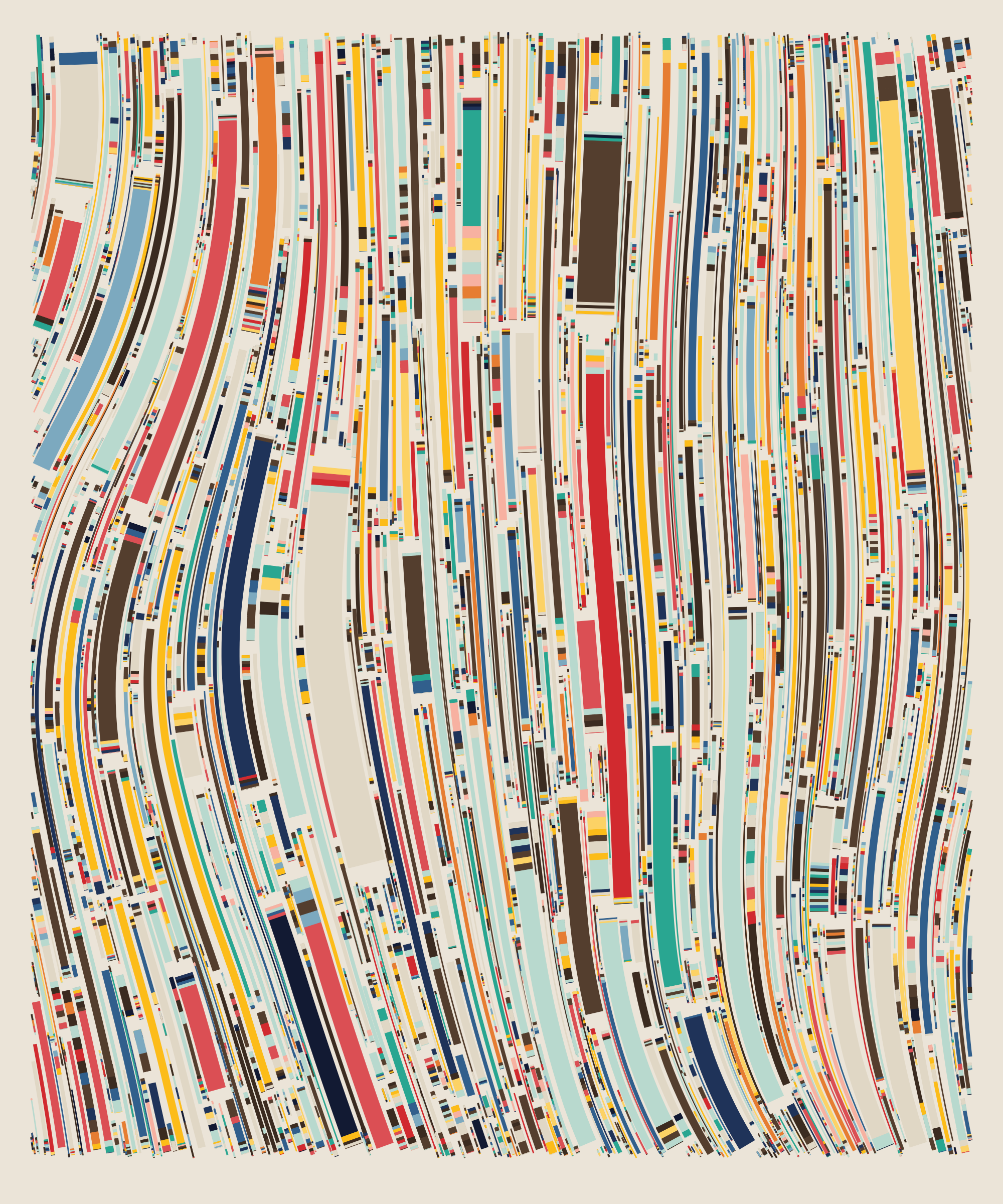 Art Blocks - Art Blocks v2 - Fidenza #698 - NFT # 78000698