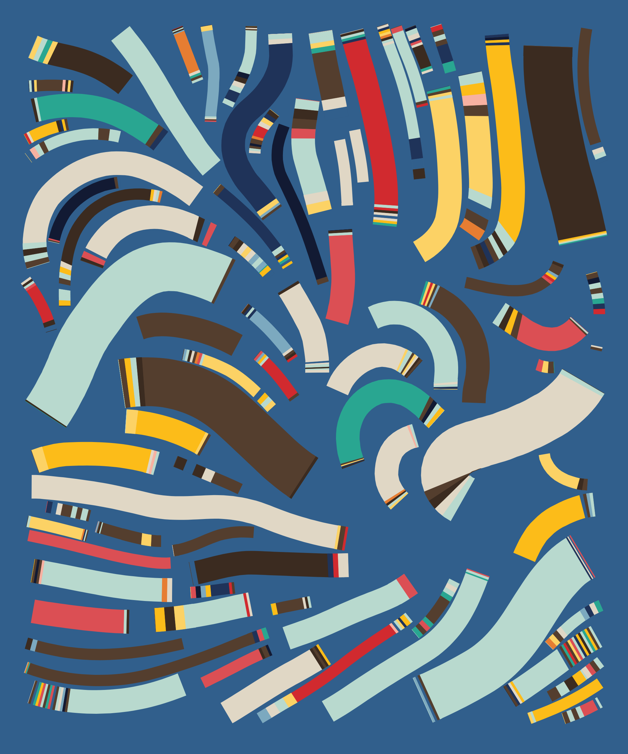 Art Blocks - Art Blocks v2 - Fidenza #719 - NFT # 78000719