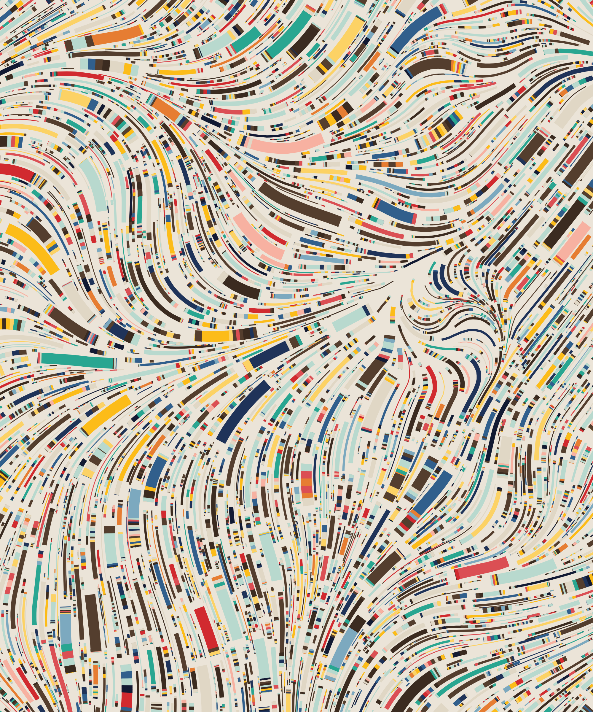 Art Blocks - Art Blocks v2 - Fidenza #725 - NFT # 78000725