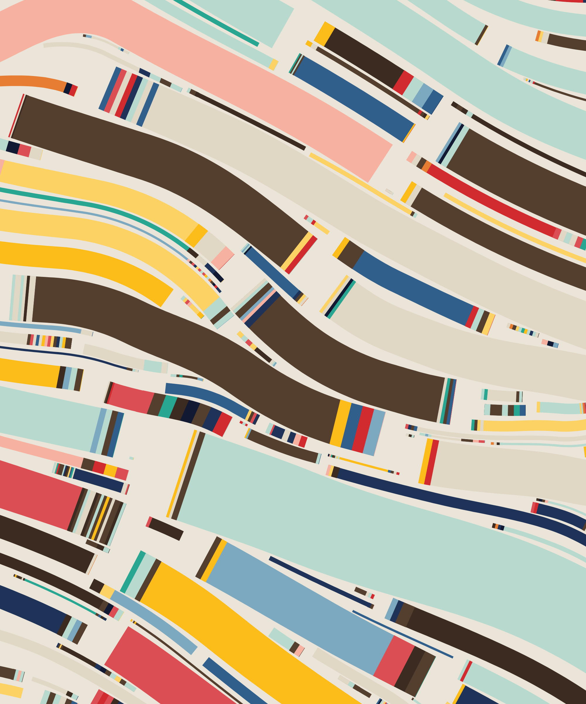 Art Blocks - Art Blocks v2 - Fidenza #737 - NFT # 78000737