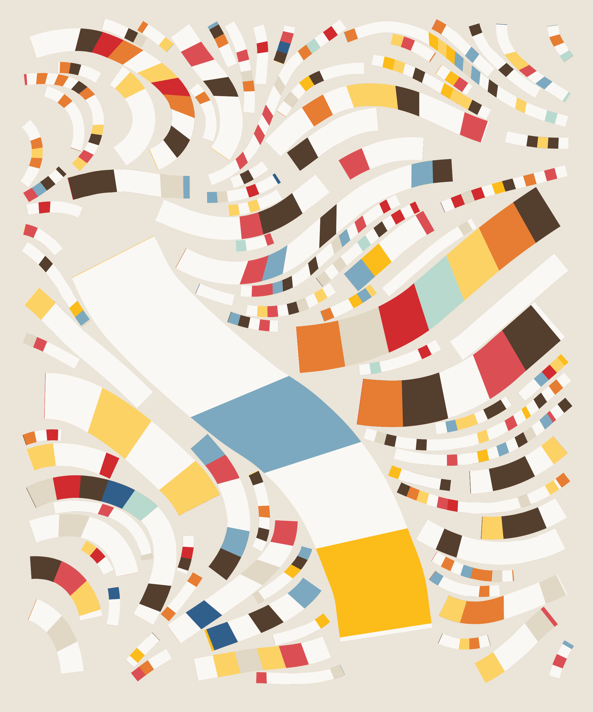 Art Blocks - Art Blocks v2 - Fidenza #752 - NFT # 78000752