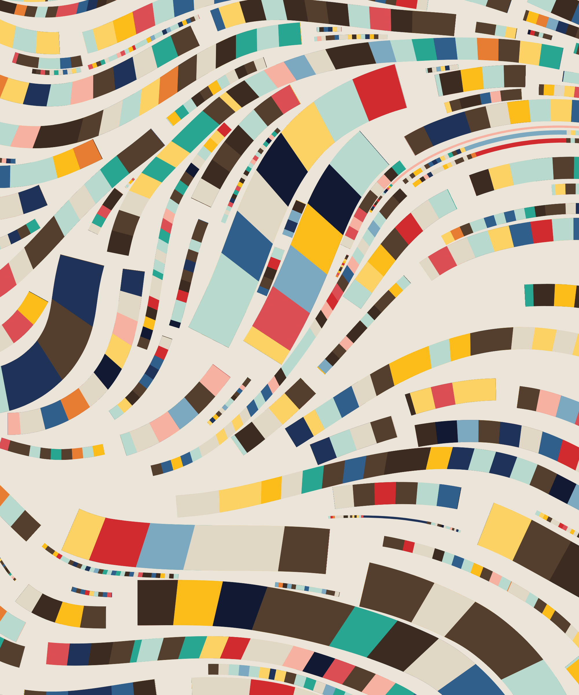 Art Blocks - Art Blocks v2 - Fidenza #755 - NFT # 78000755