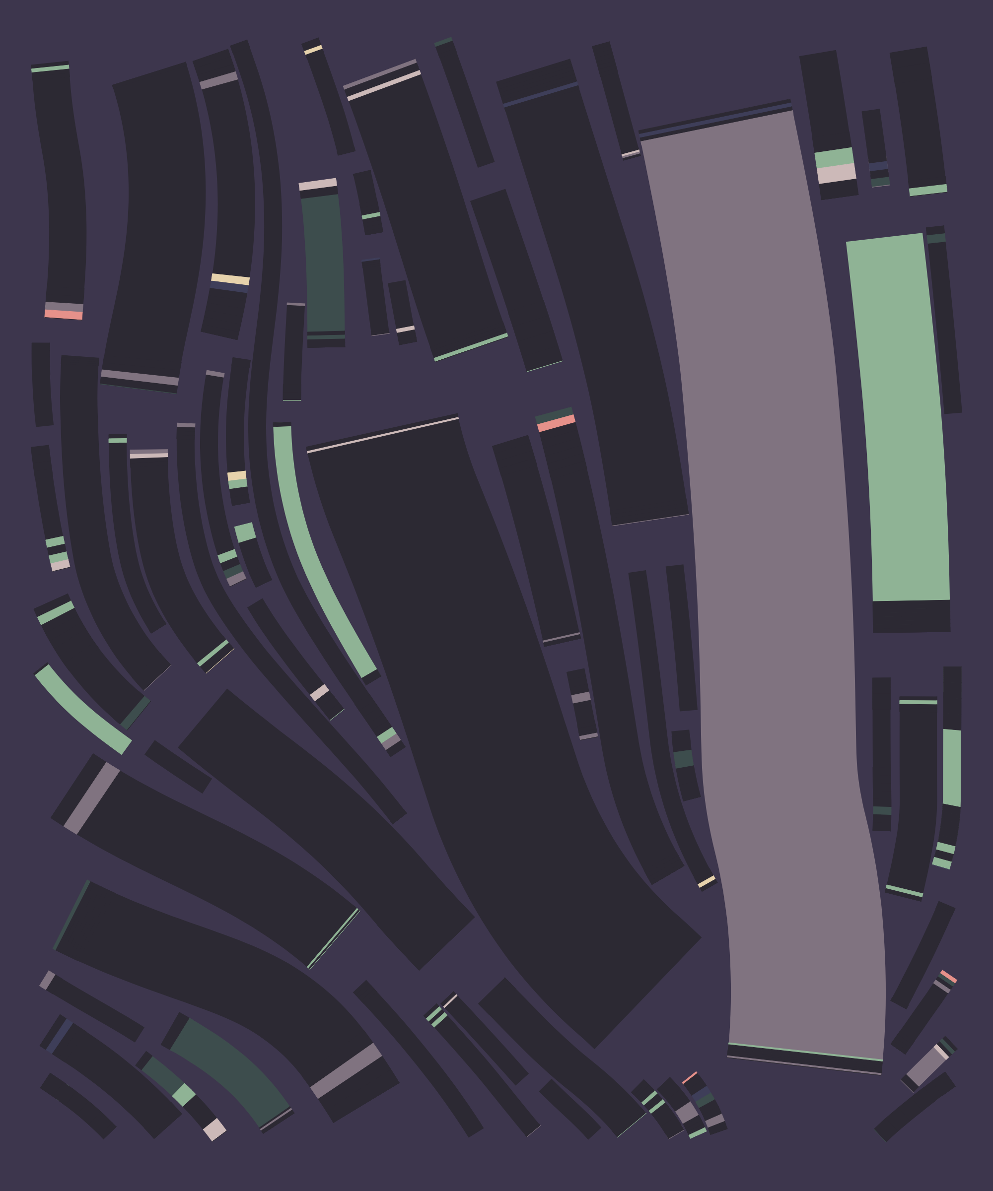 Art Blocks - Art Blocks v2 - Fidenza #757 - NFT # 78000757