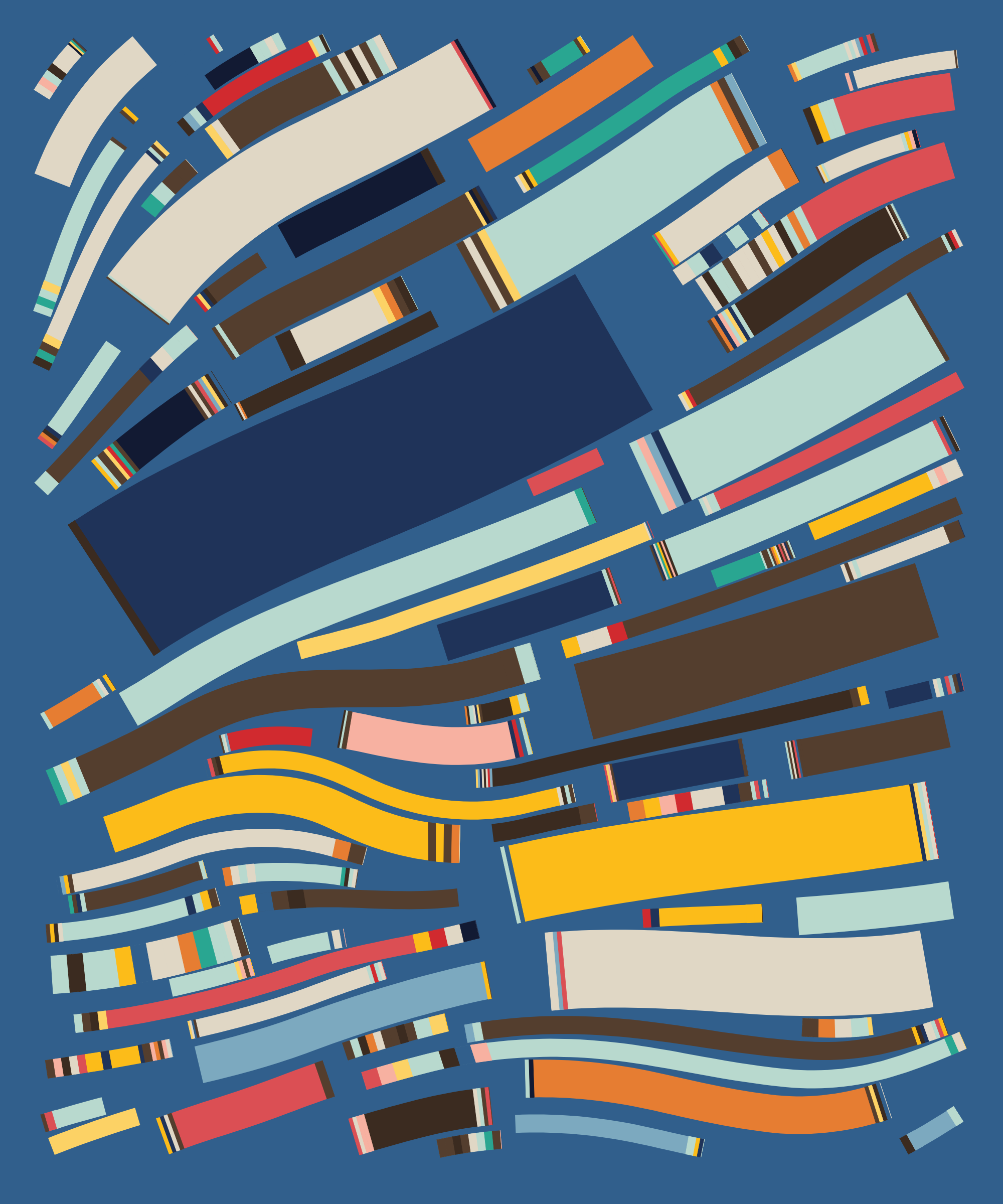 Art Blocks - Art Blocks v2 - Fidenza #763 - NFT # 78000763