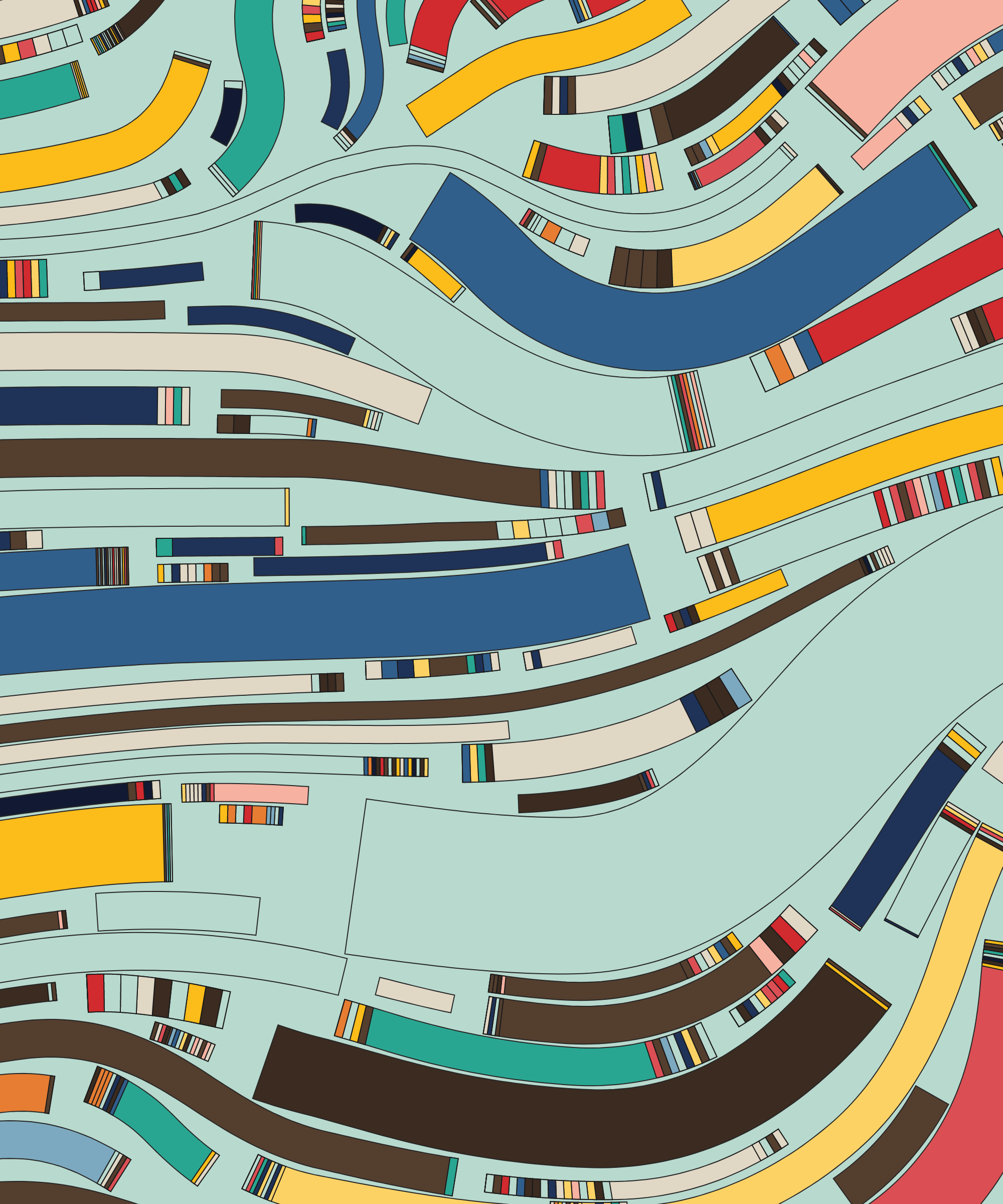 Art Blocks - Art Blocks v2 - Fidenza #769 - NFT # 78000769