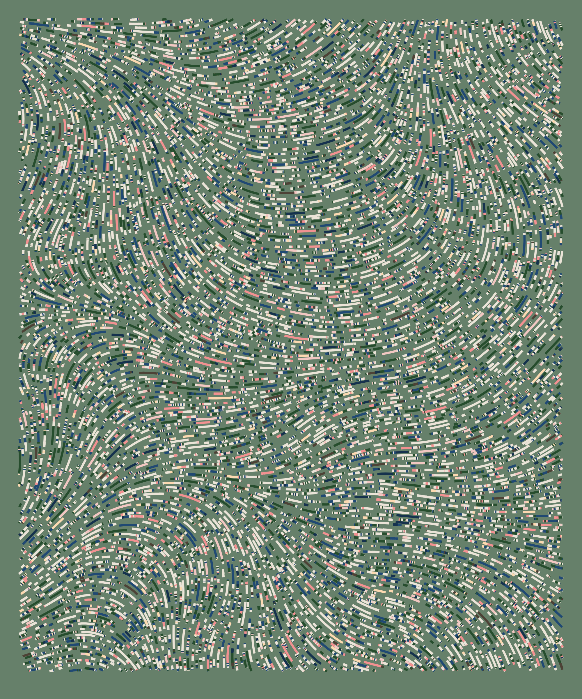 Art Blocks - Art Blocks v2 - Fidenza #771 - NFT # 78000771