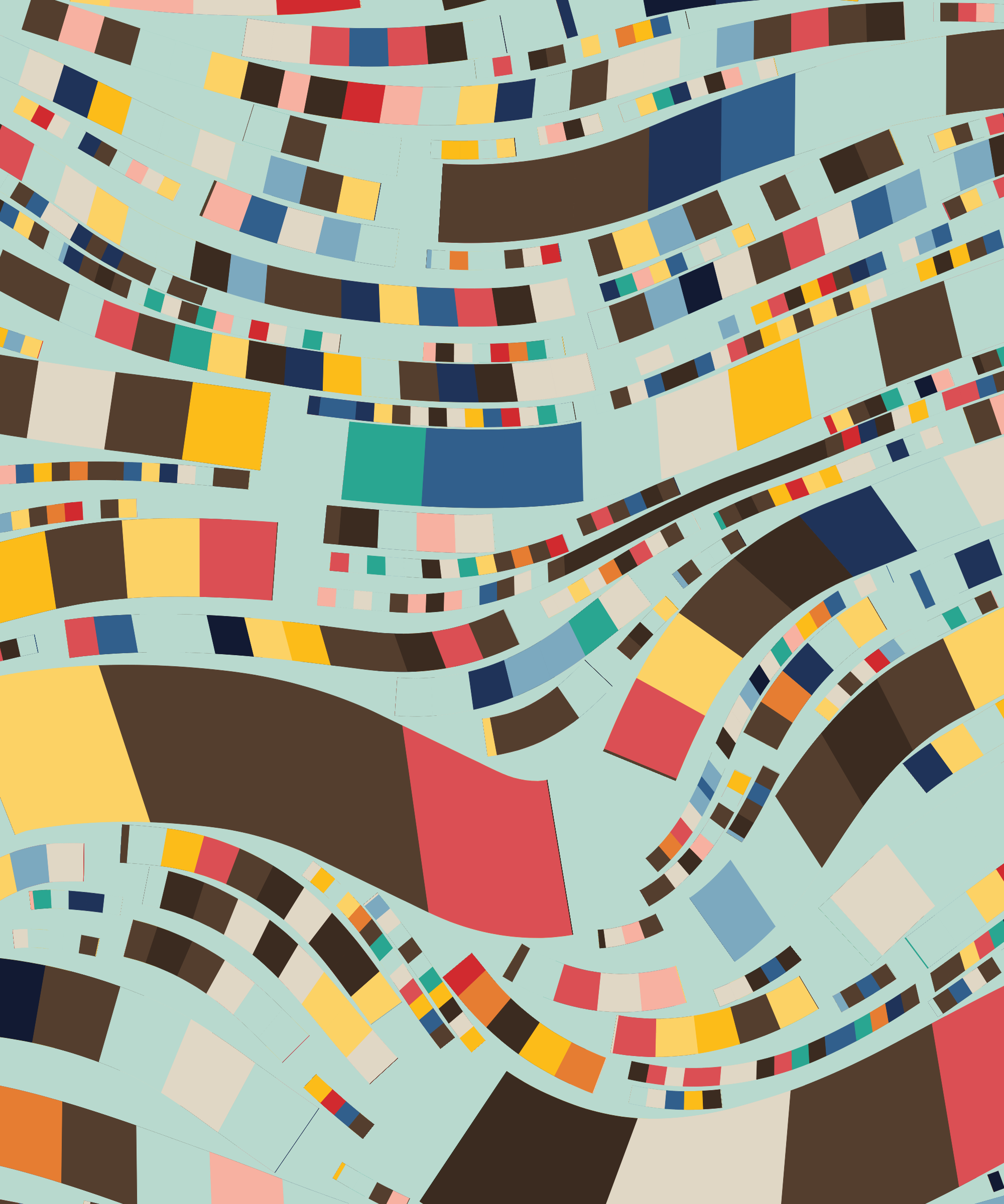 Art Blocks - Art Blocks v2 - Fidenza #790 - NFT # 78000790