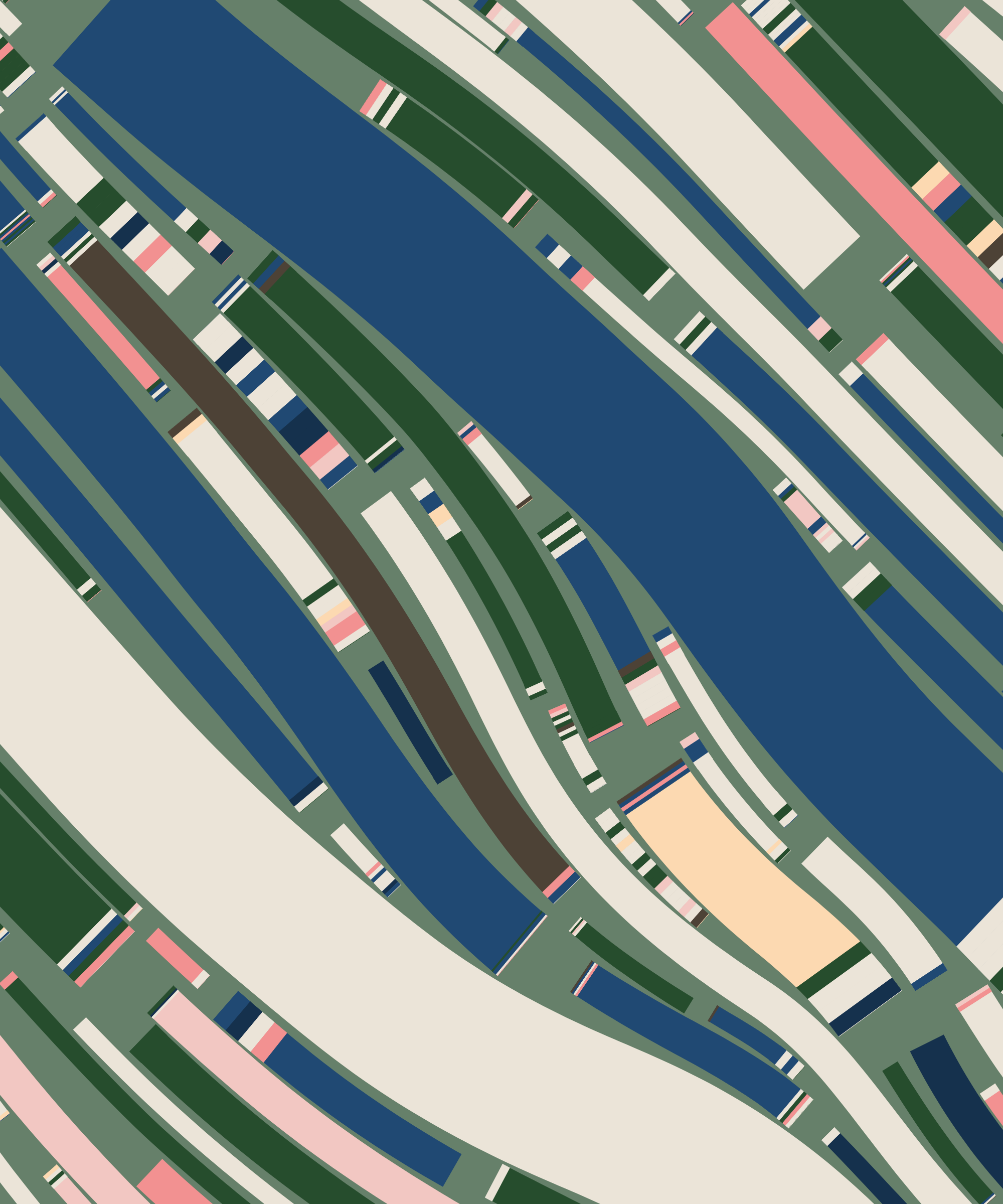 Art Blocks - Art Blocks v2 - Fidenza #802 - NFT # 78000802