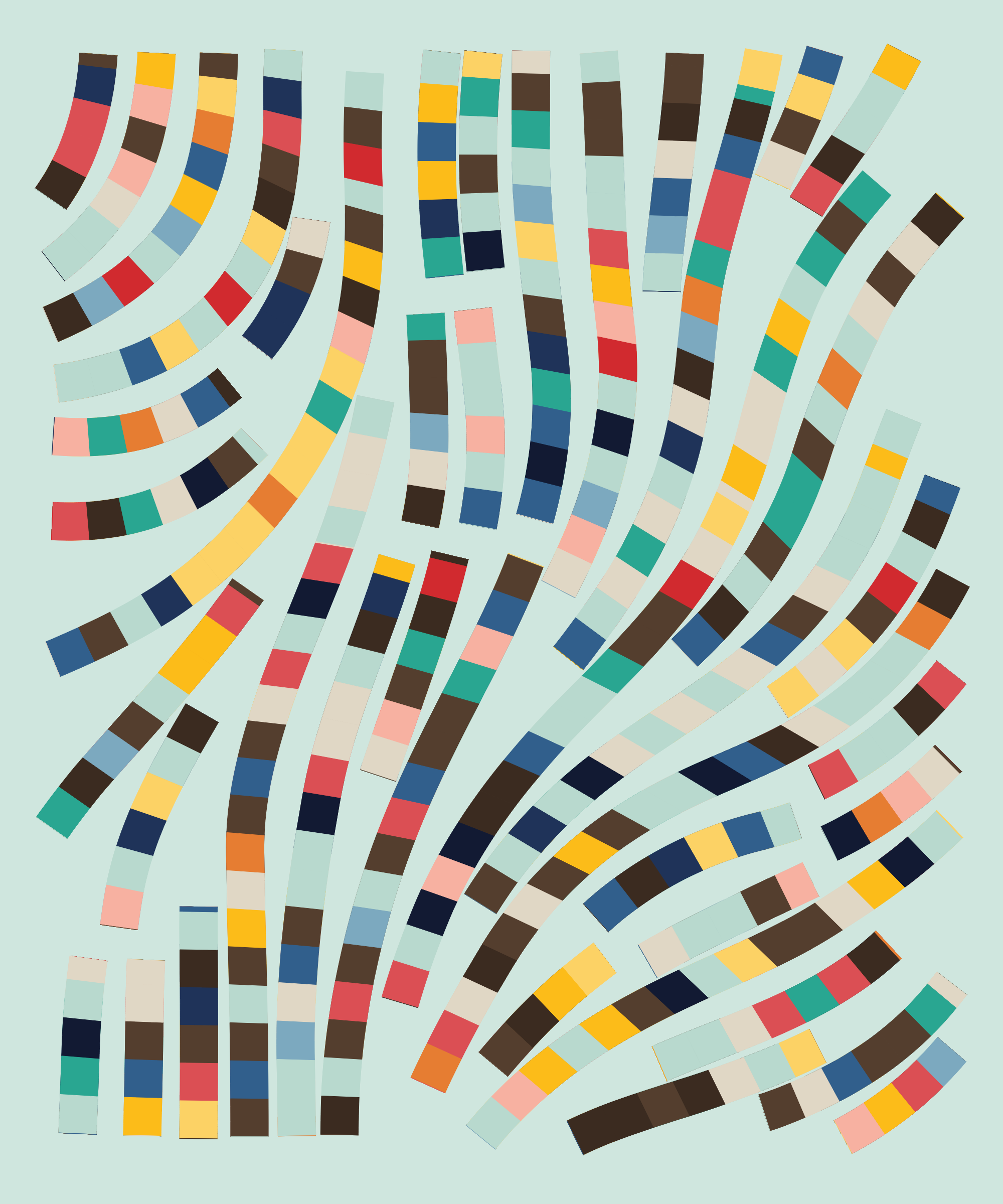 Art Blocks - Art Blocks v2 - Fidenza #812 - NFT # 78000812