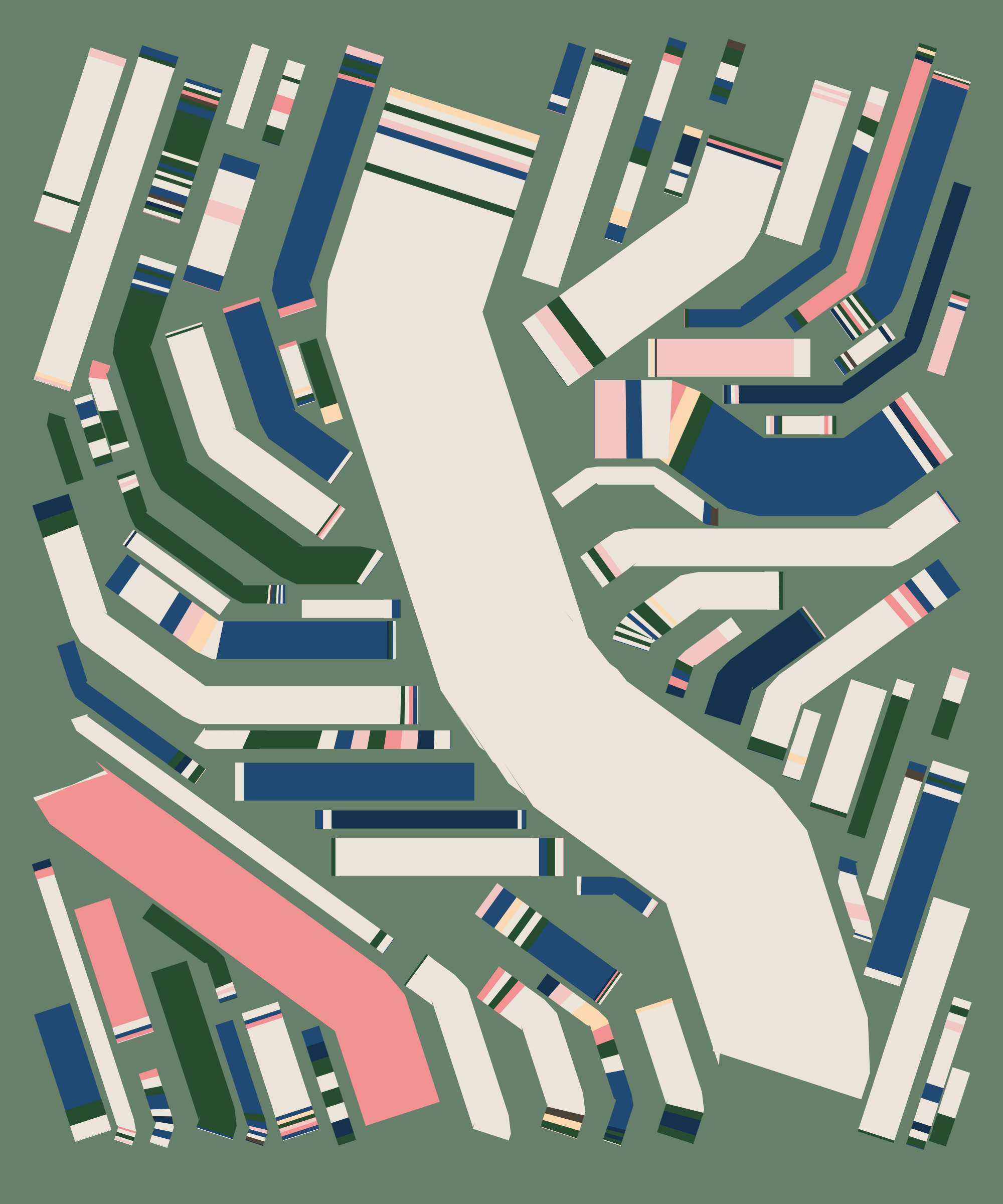 Art Blocks - Art Blocks v2 - Fidenza #819 - NFT # 78000819