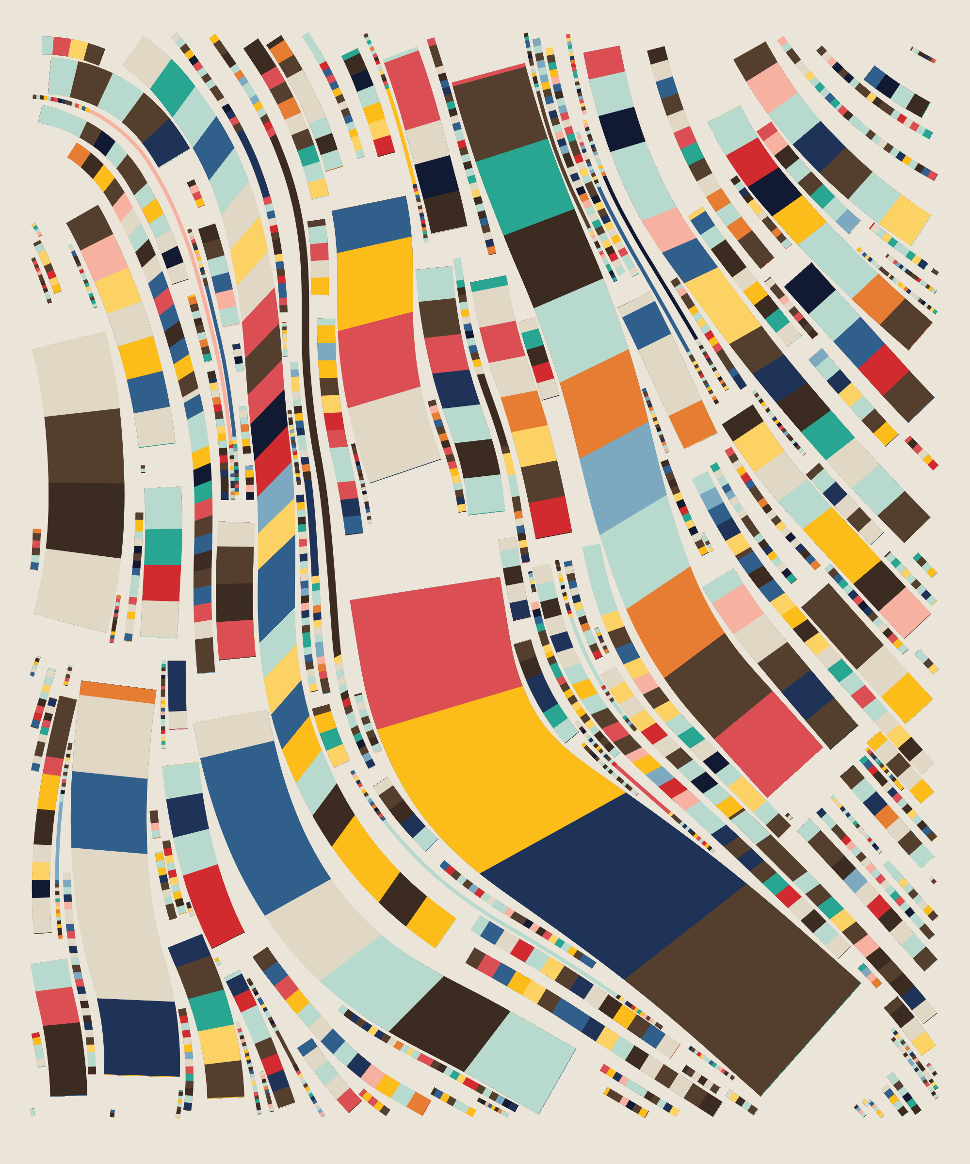 Art Blocks - Art Blocks v2 - Fidenza #824 - NFT # 78000824