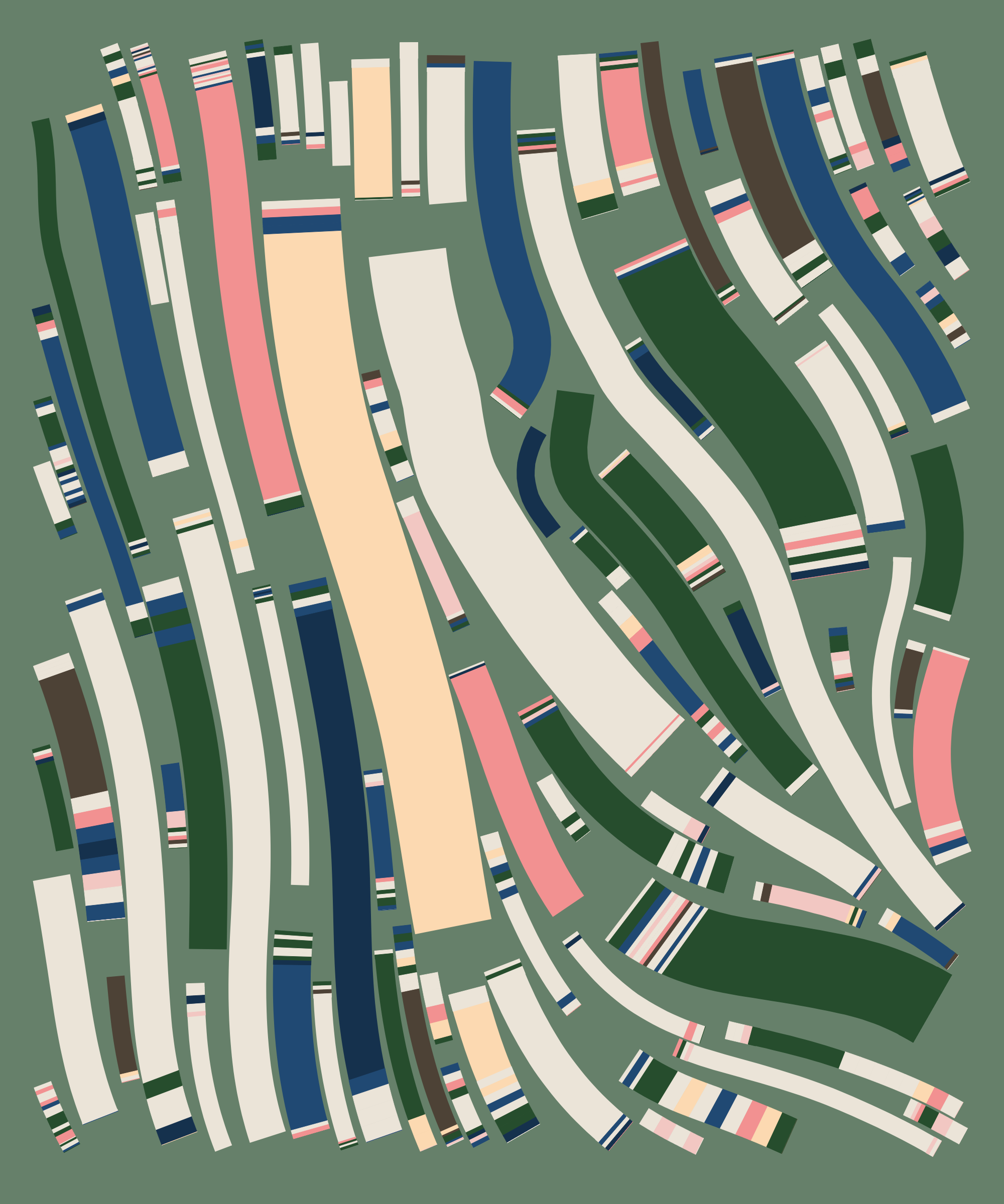 Art Blocks - Art Blocks v2 - Fidenza #827 - NFT # 78000827