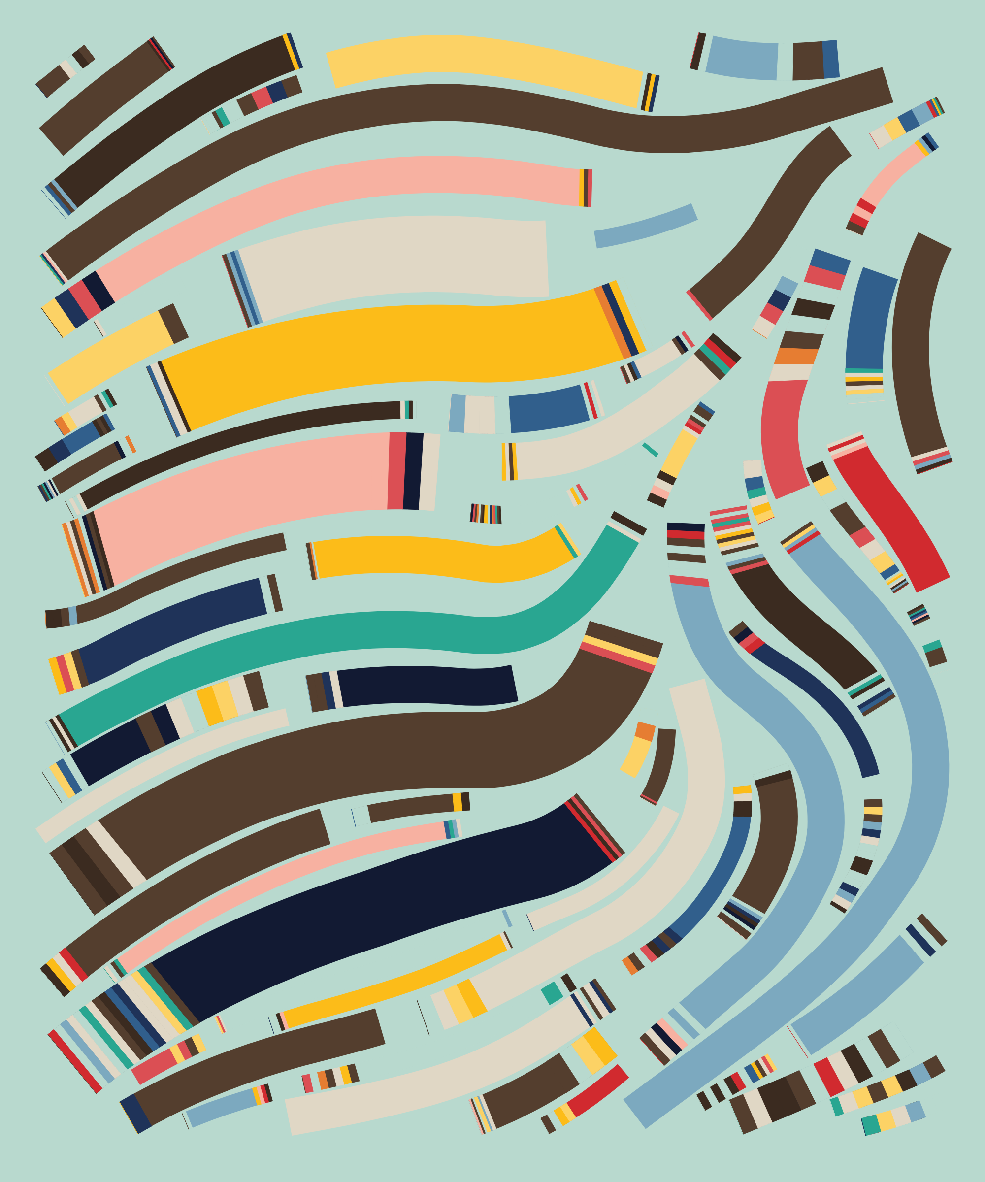 Art Blocks - Art Blocks v2 - Fidenza #829 - NFT # 78000829