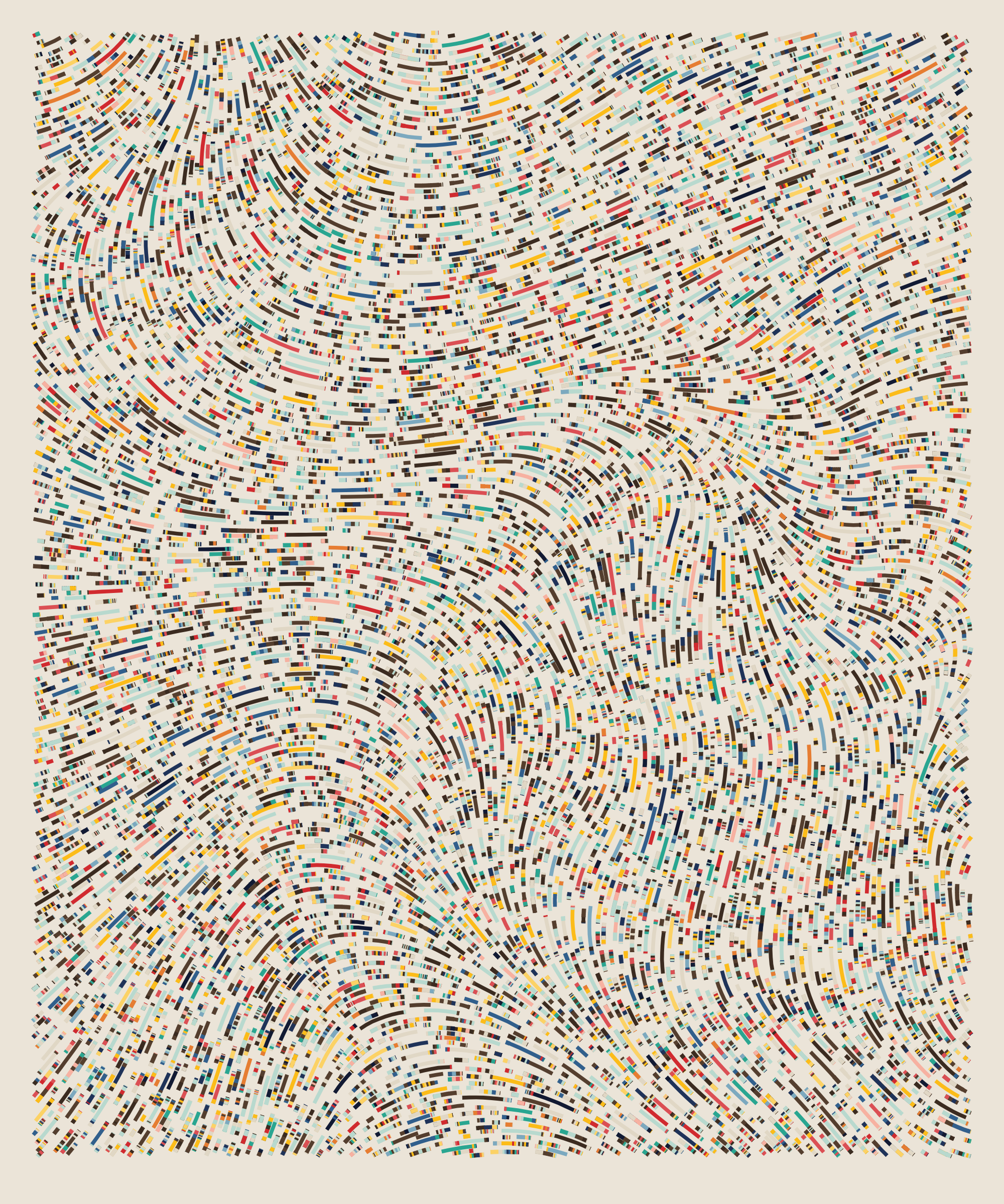 Art Blocks - Art Blocks v2 - Fidenza #834 - NFT # 78000834