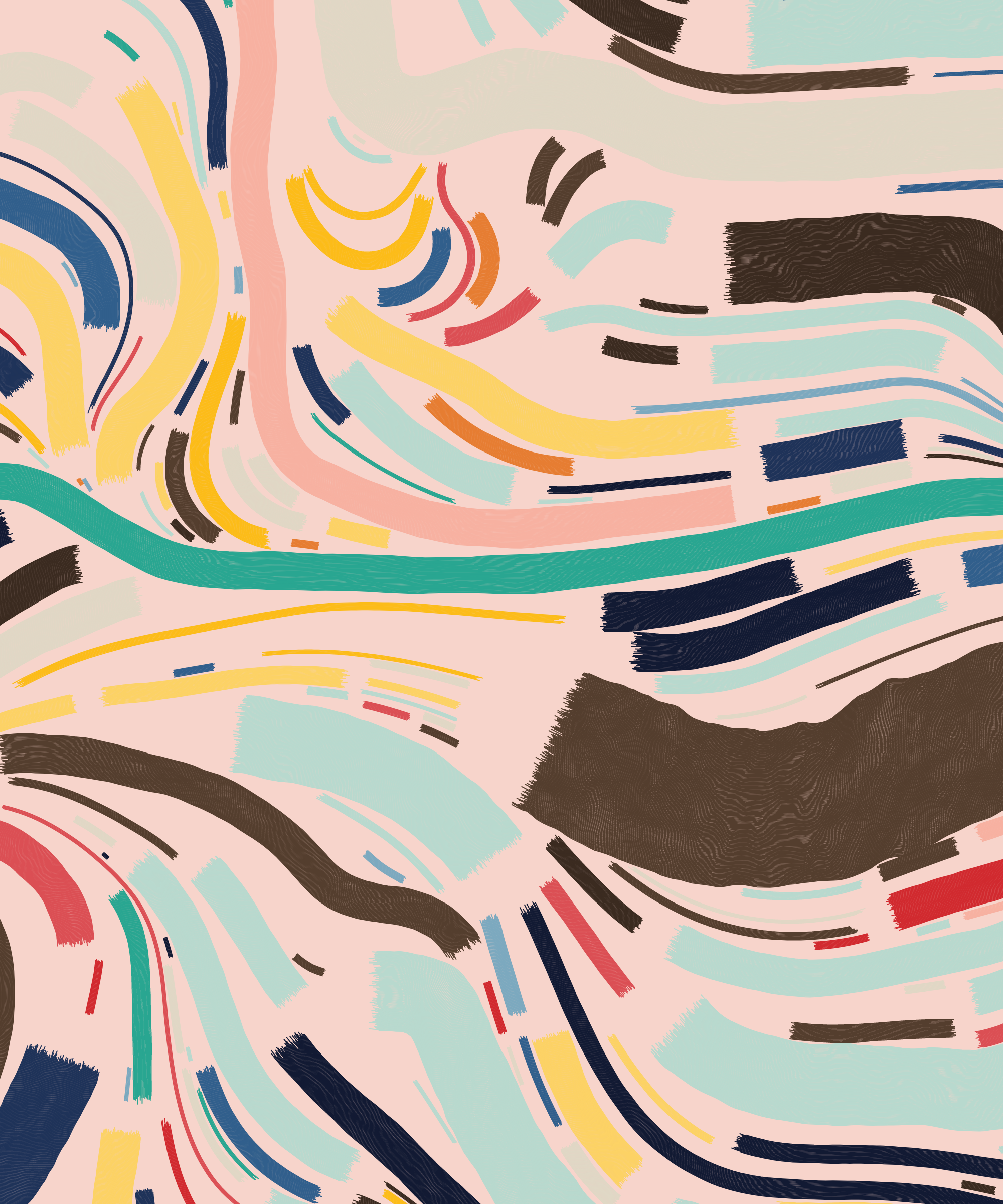 Art Blocks - Art Blocks v2 - Fidenza #840 - NFT # 78000840