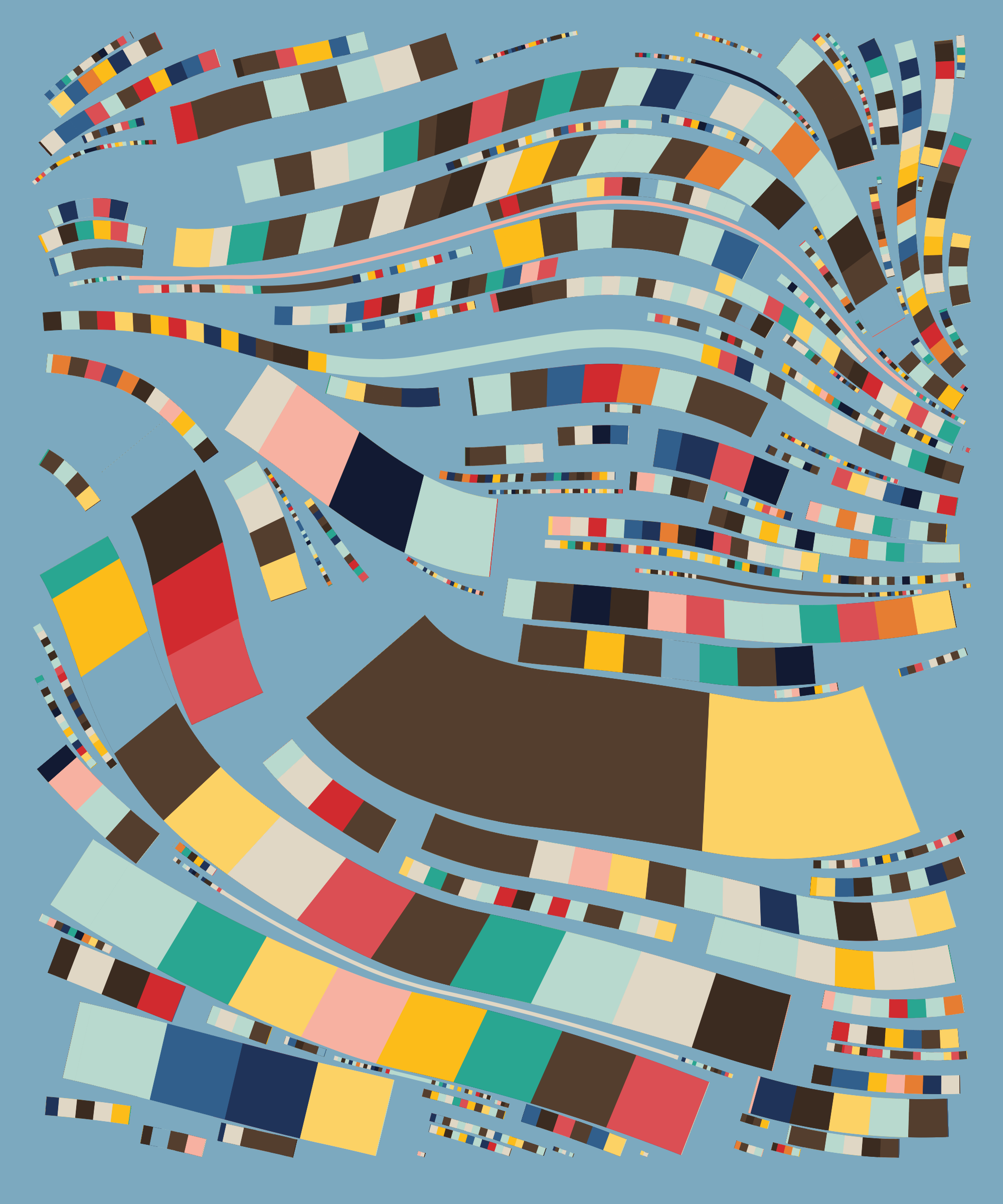 Art Blocks - Art Blocks v2 - Fidenza #859 - NFT # 78000859