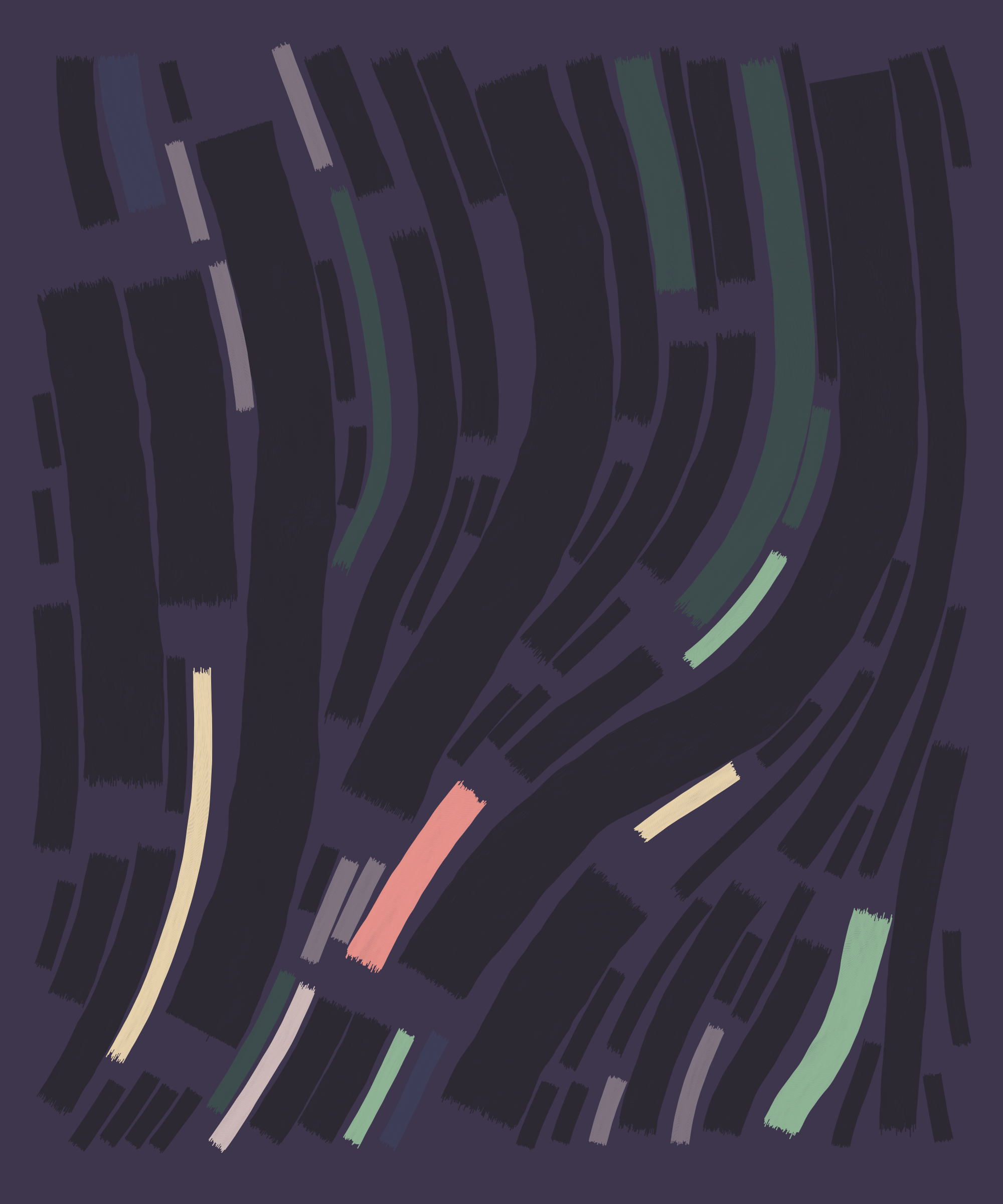 Art Blocks - Art Blocks v2 - Fidenza #862 - NFT # 78000862