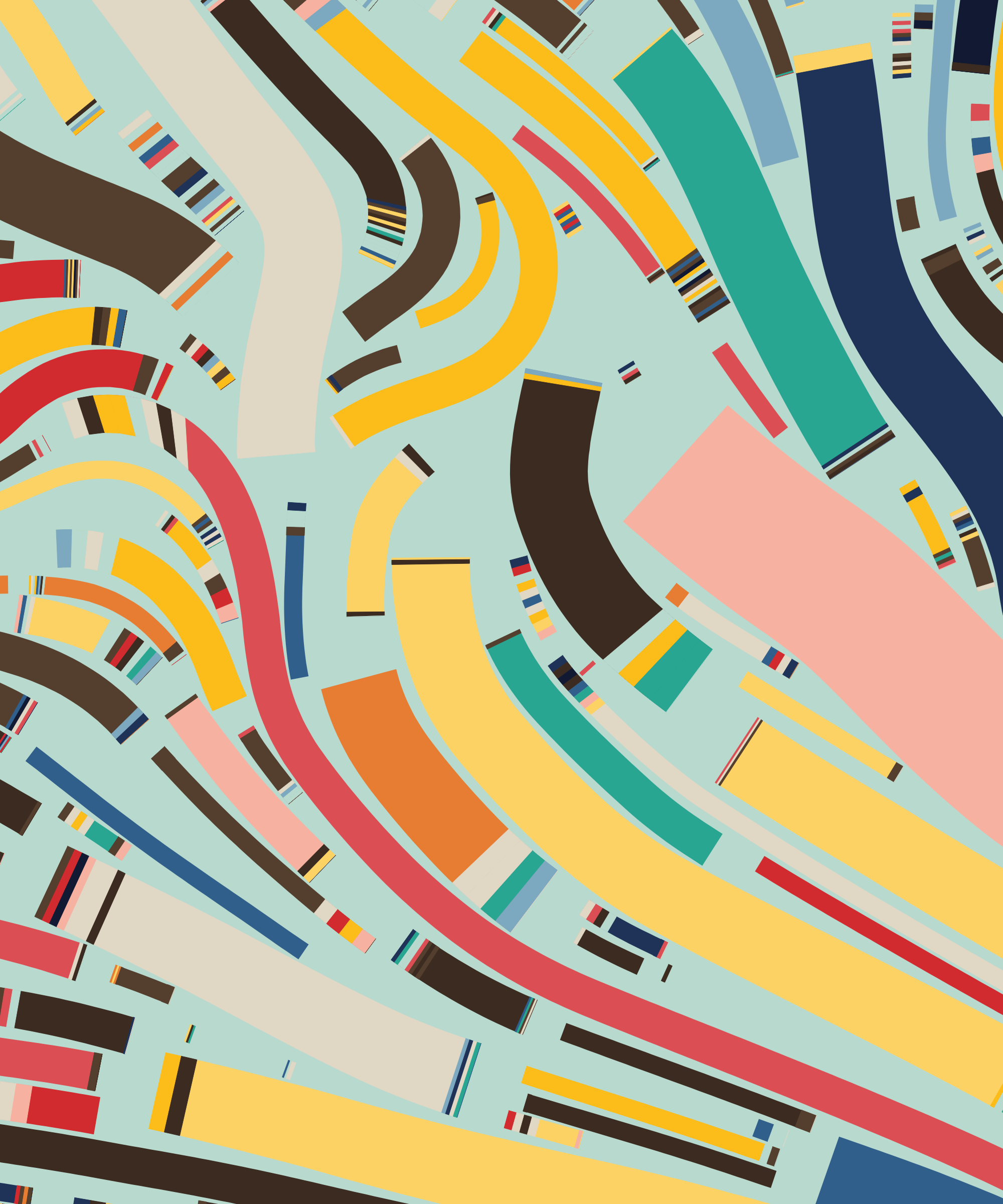 Art Blocks - Art Blocks v2 - Fidenza #864 - NFT # 78000864