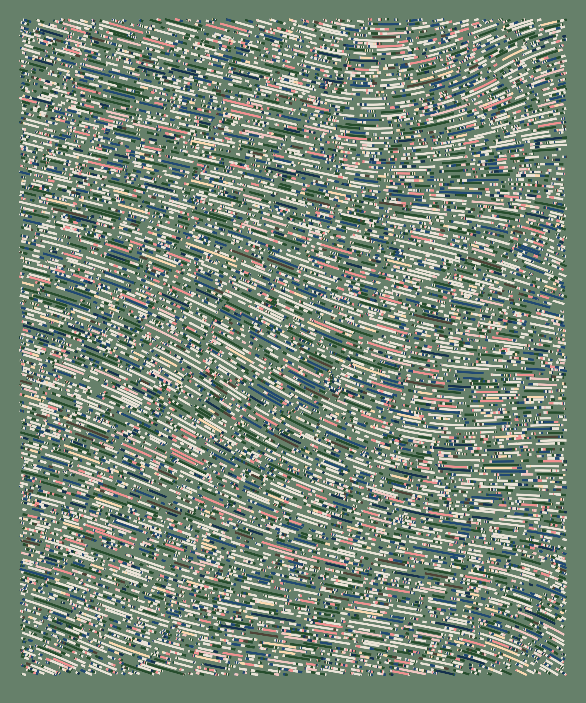 Art Blocks - Art Blocks v2 - Fidenza #867 - NFT # 78000867