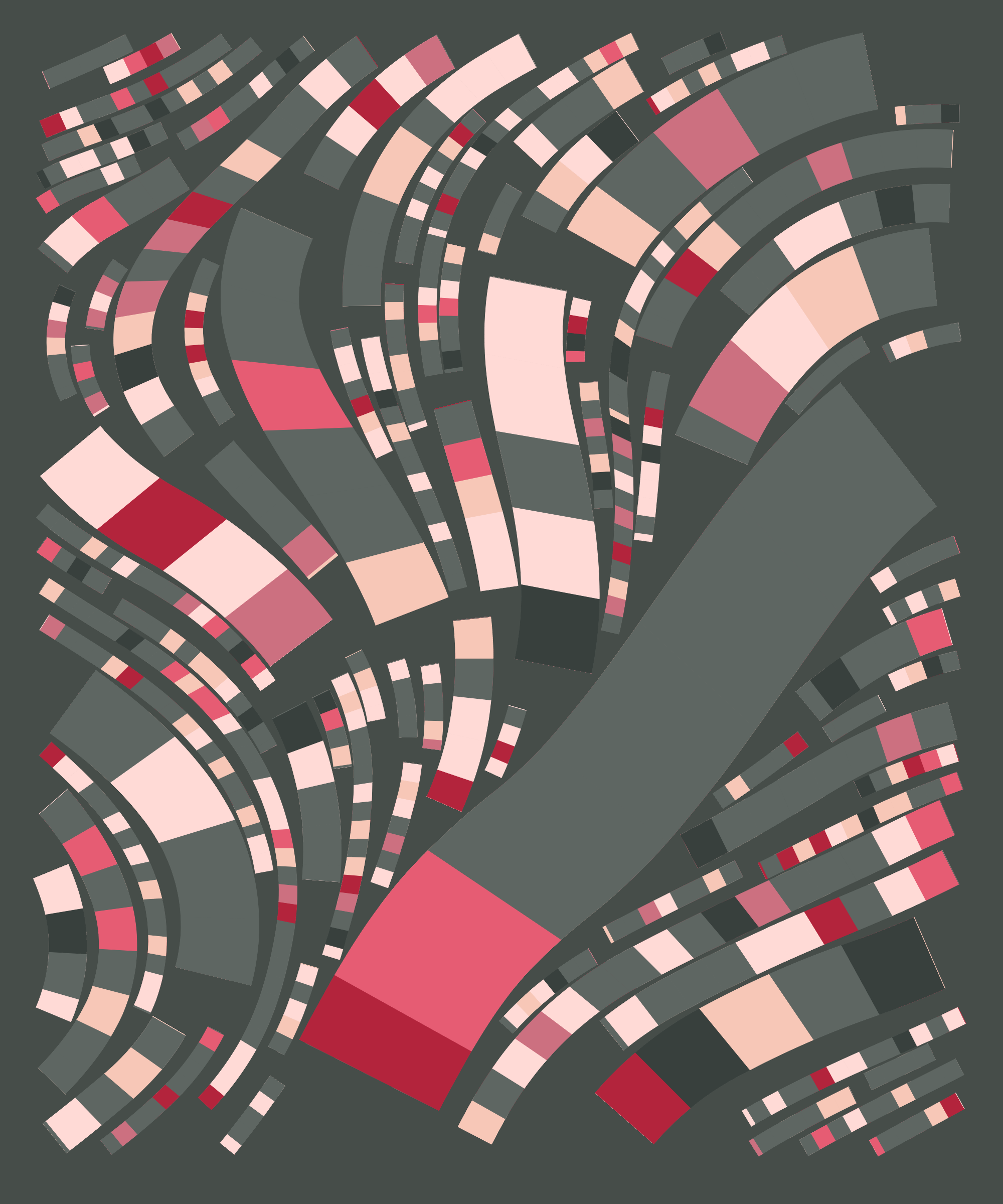 Art Blocks - Art Blocks v2 - Fidenza #886 - NFT # 78000886