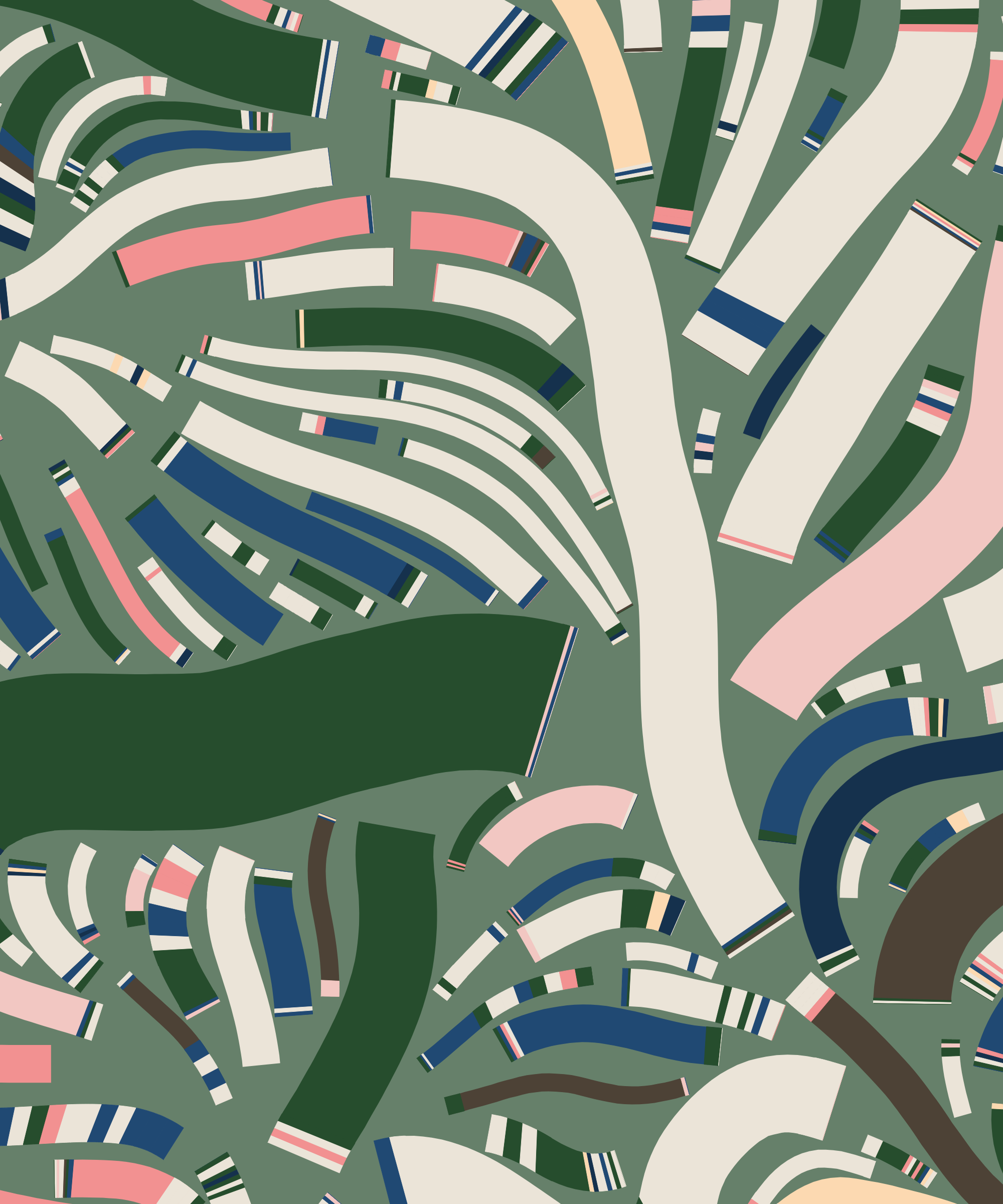 Art Blocks - Art Blocks v2 - Fidenza #887 - NFT # 78000887