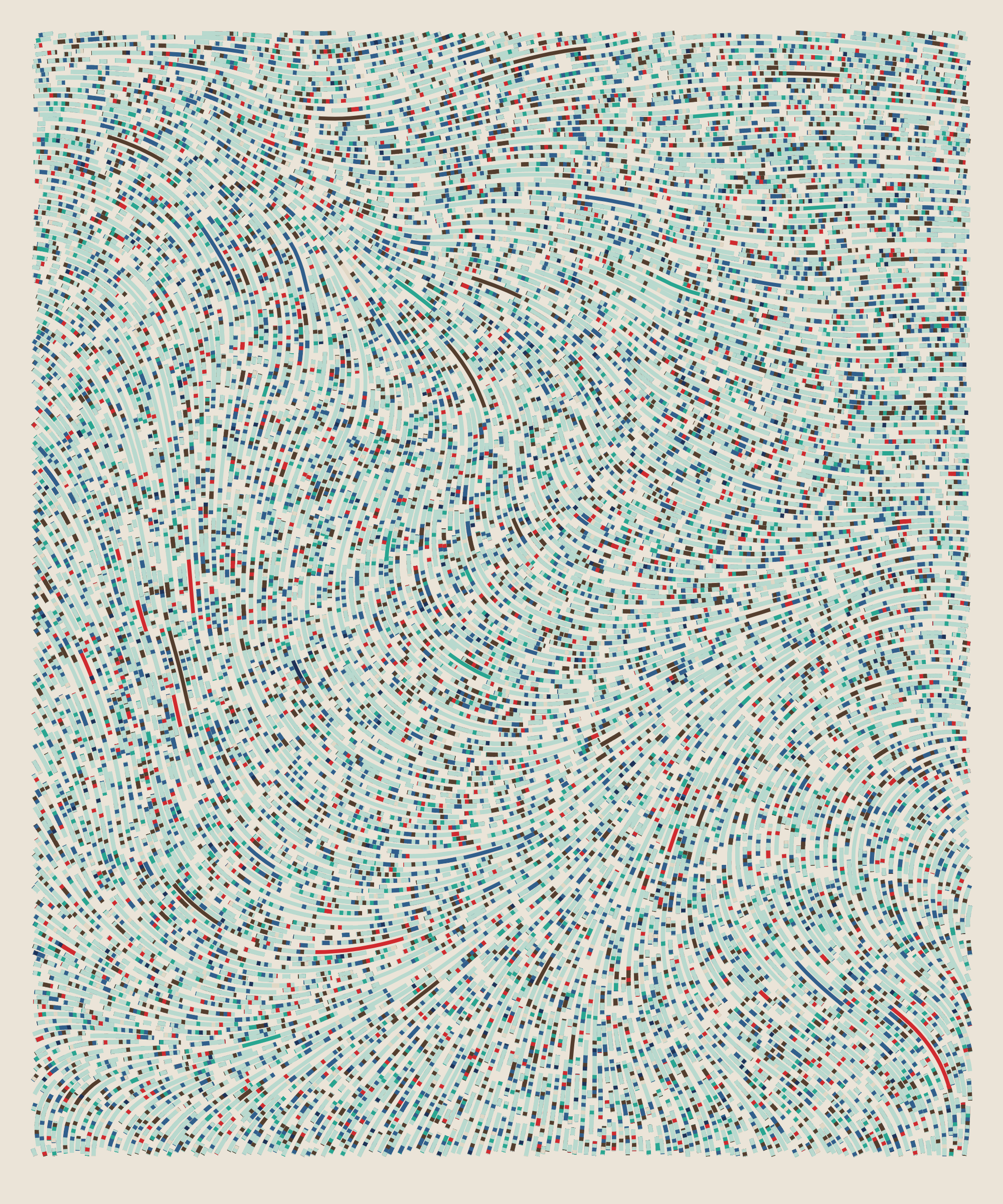 Art Blocks - Art Blocks v2 - Fidenza #892 - NFT # 78000892