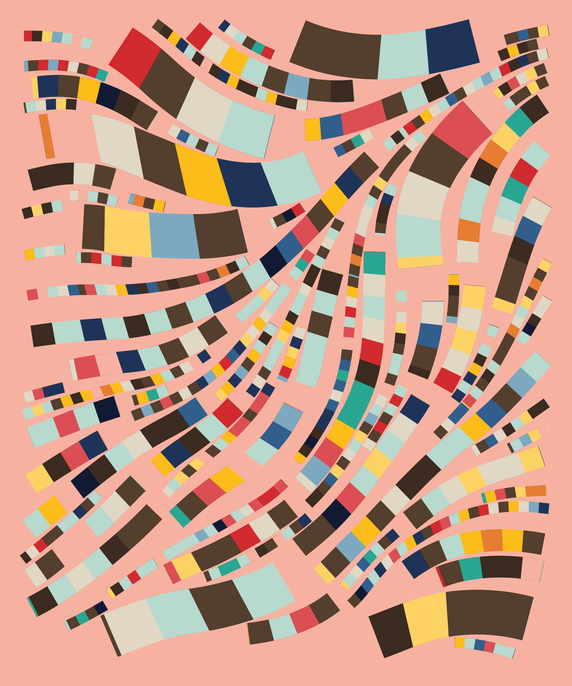 Art Blocks - Art Blocks v2 - Fidenza #907 - NFT # 78000907