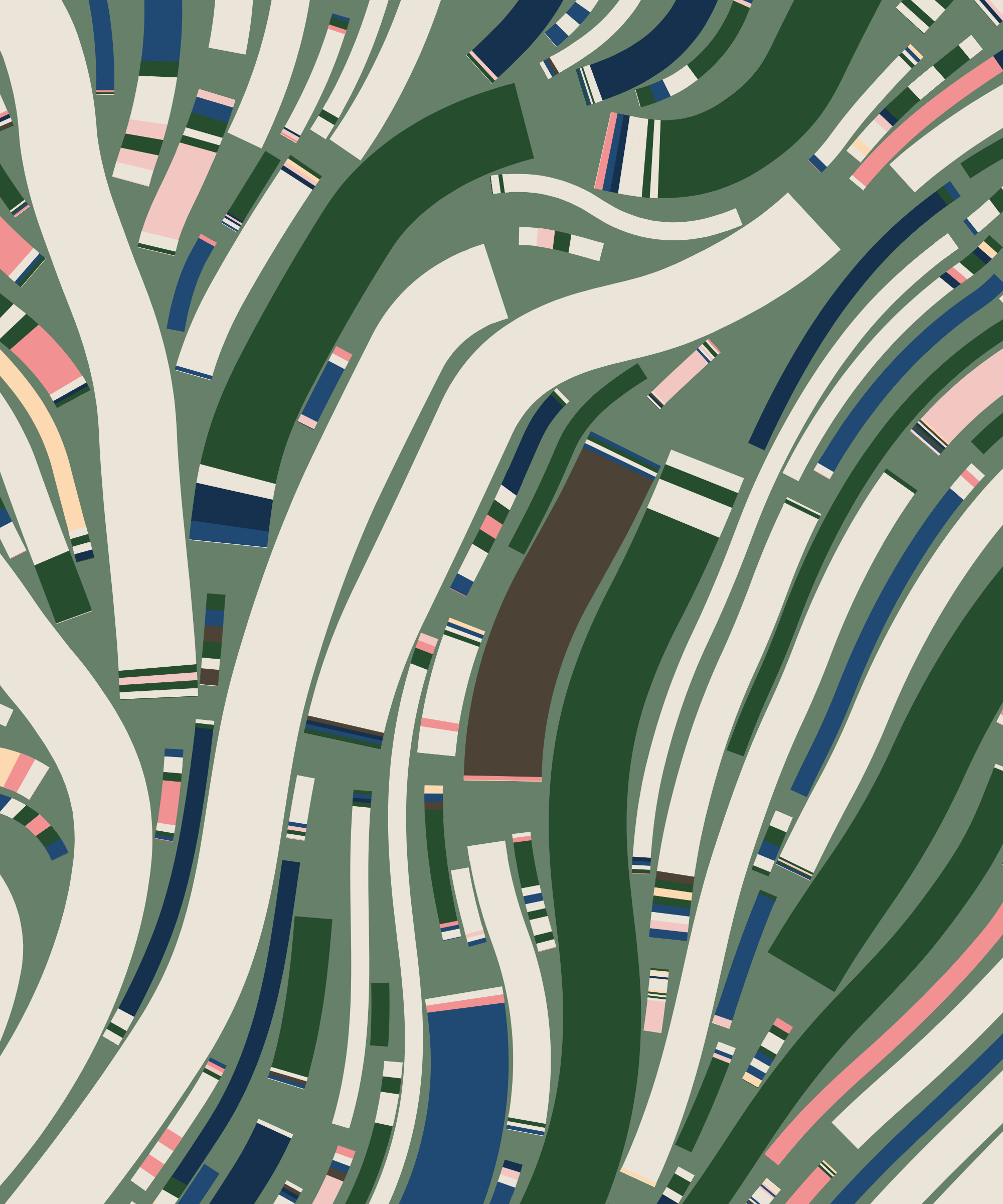 Art Blocks - Art Blocks v2 - Fidenza #922 - NFT # 78000922