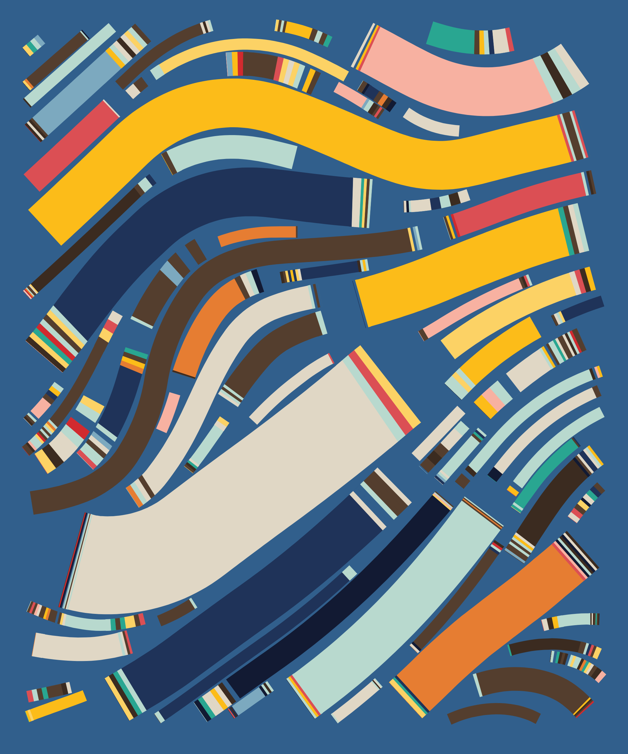 Art Blocks - Art Blocks v2 - Fidenza #924 - NFT # 78000924