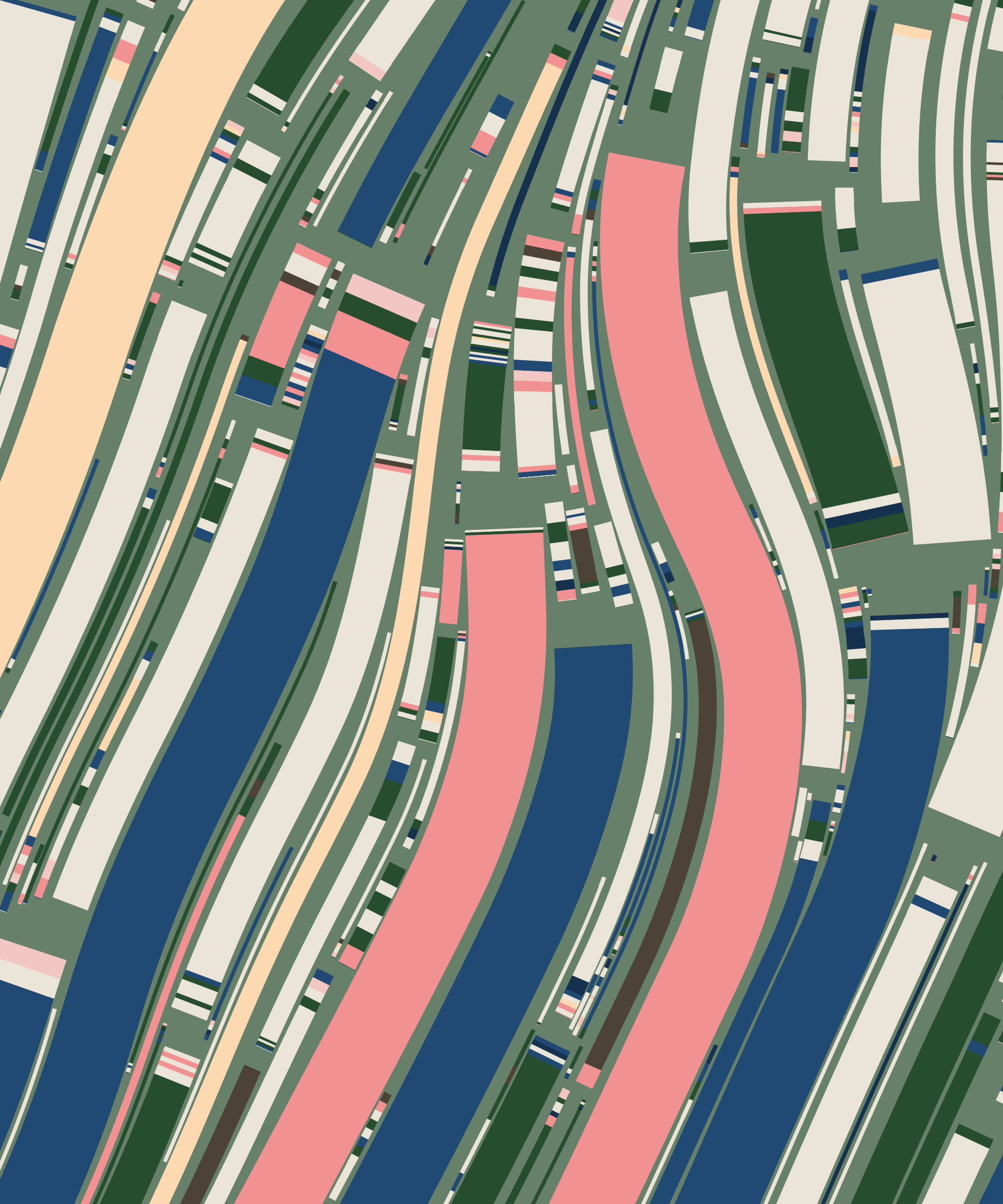 Art Blocks - Art Blocks v2 - Fidenza #925 - NFT # 78000925