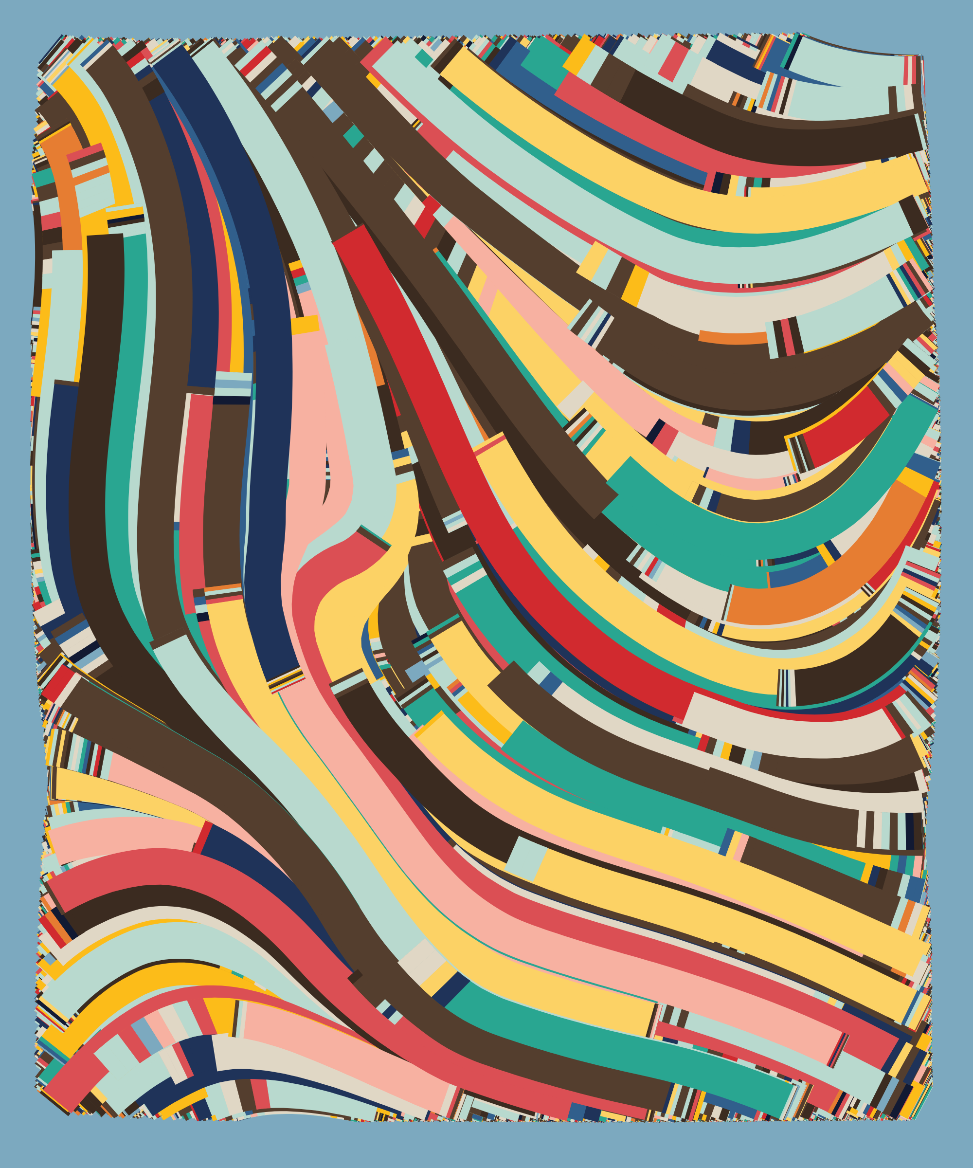 Art Blocks - Art Blocks v2 - Fidenza #935 - NFT # 78000935