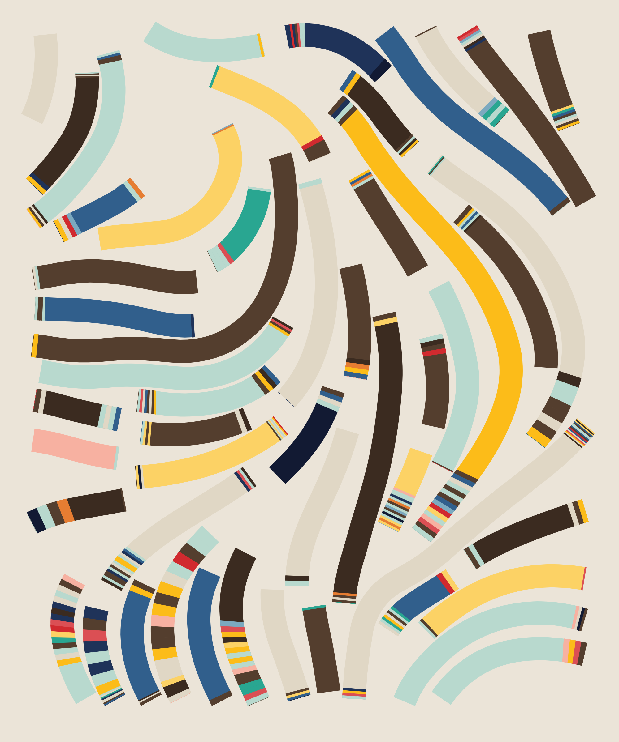 Art Blocks - Art Blocks v2 - Fidenza #939 - NFT # 78000939