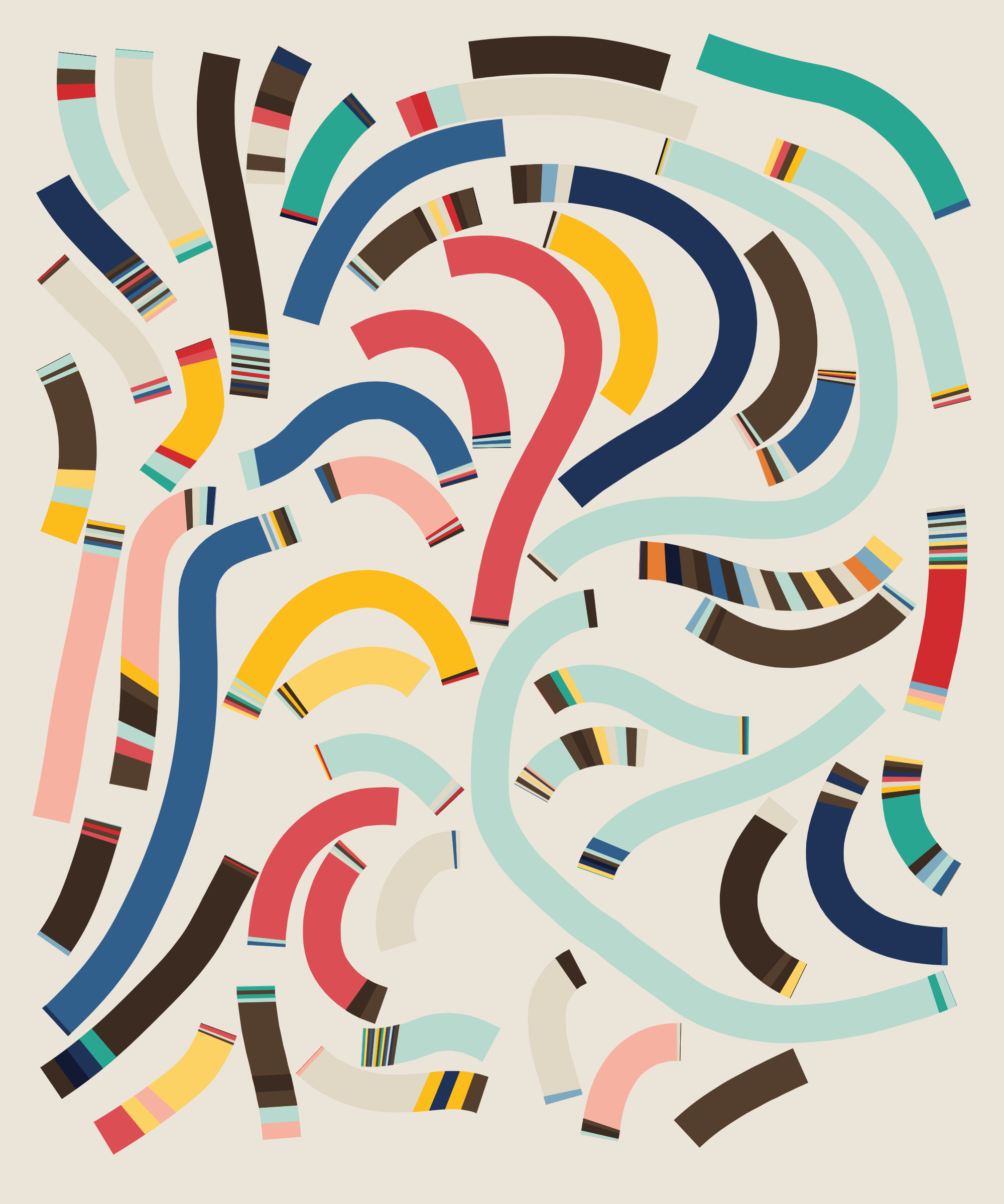 Art Blocks - Art Blocks v2 - Fidenza #941 - NFT # 78000941