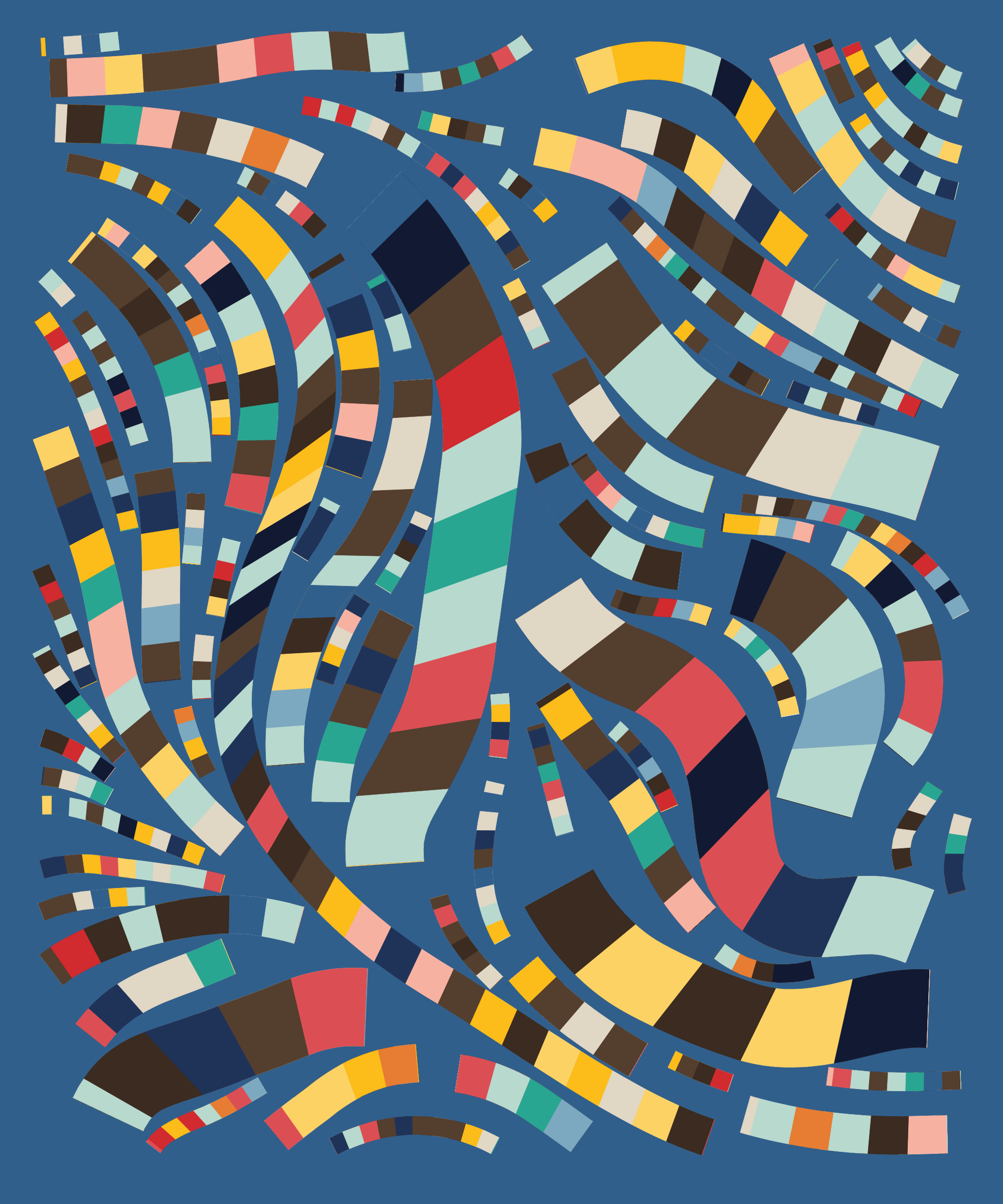 Art Blocks - Art Blocks v2 - Fidenza #949 - NFT # 78000949