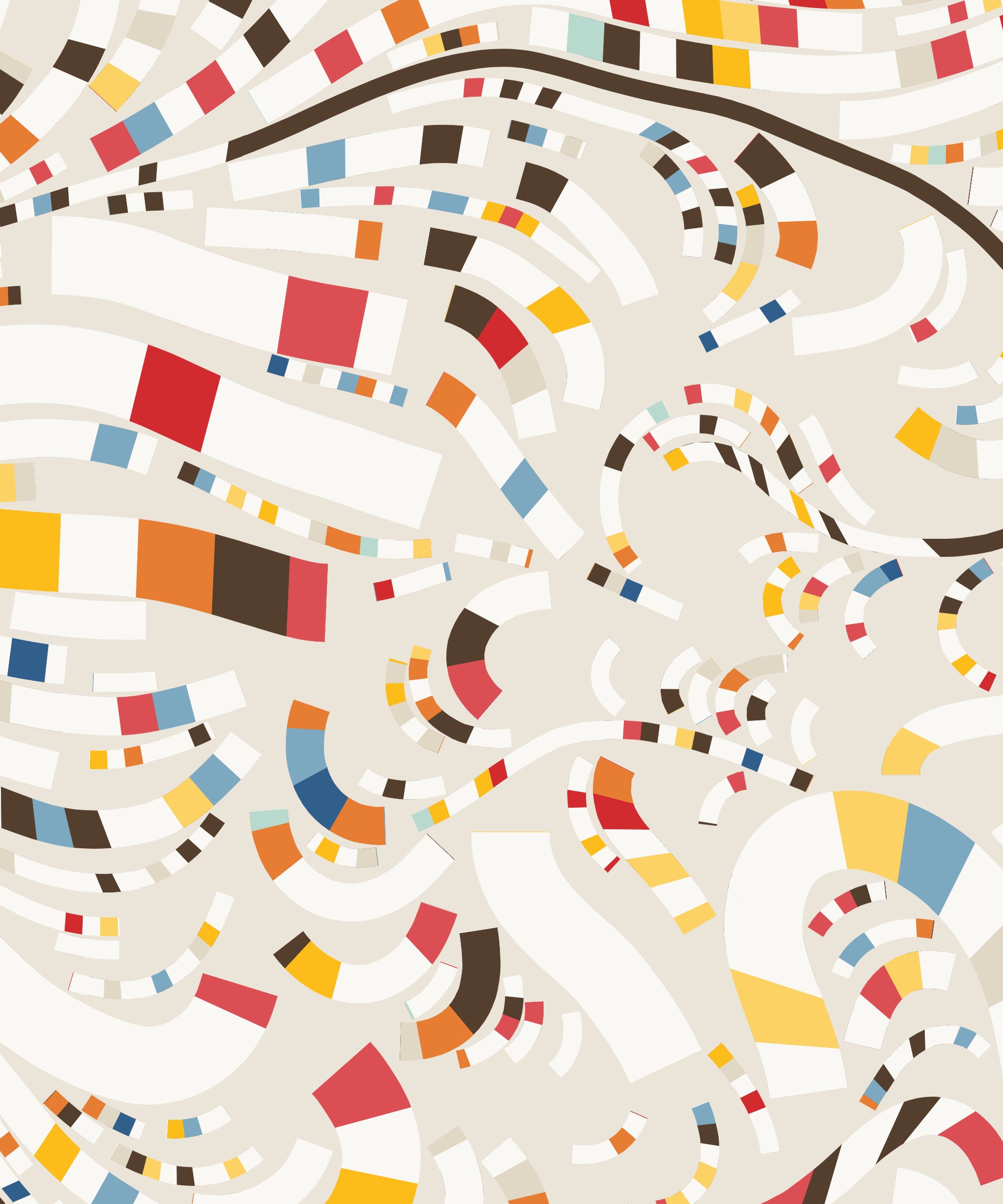 Art Blocks - Art Blocks v2 - Fidenza #951 - NFT # 78000951