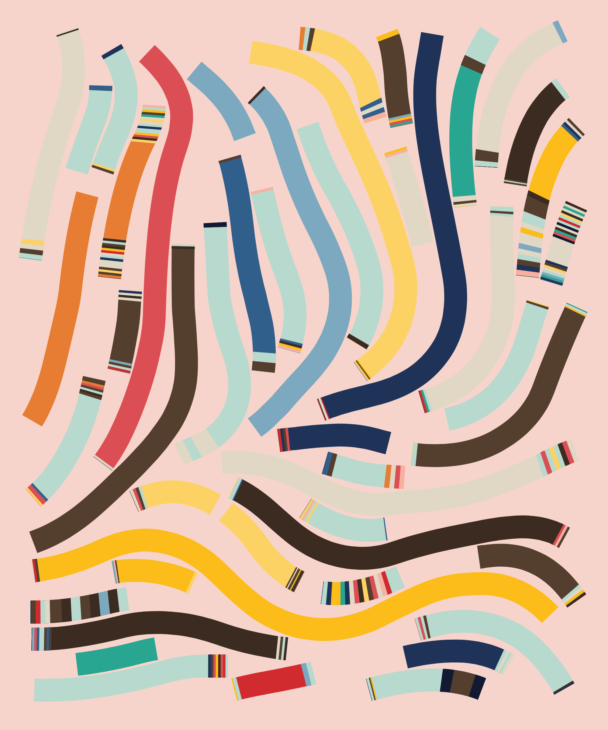 Art Blocks - Art Blocks v2 - Fidenza #976 - NFT # 78000976