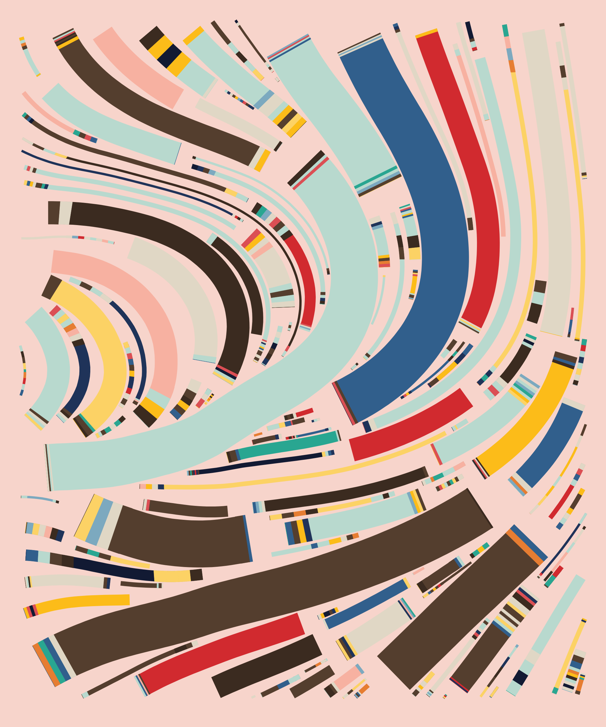 Art Blocks - Art Blocks v2 - Fidenza #988 - NFT # 78000988