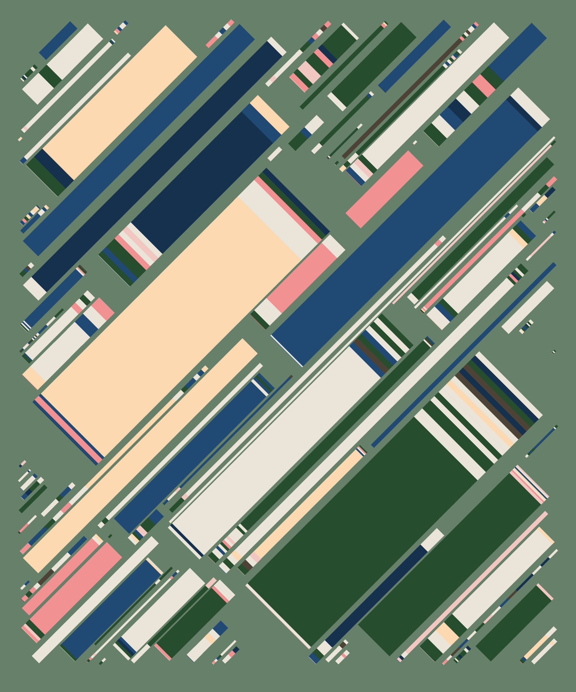 Art Blocks - Art Blocks v2 - Fidenza #991 - NFT # 78000991