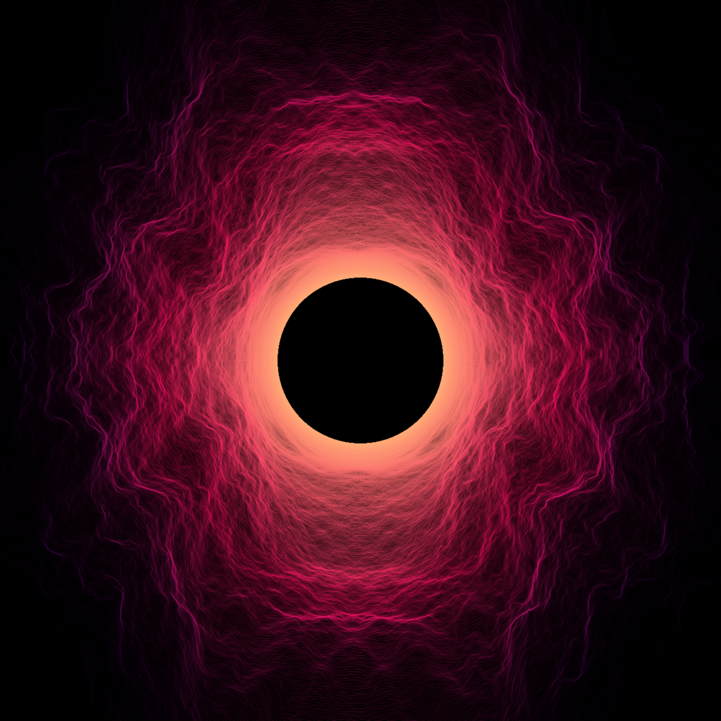 Art Blocks - Art Blocks v2 - Singularity #12 - NFT # 8000012