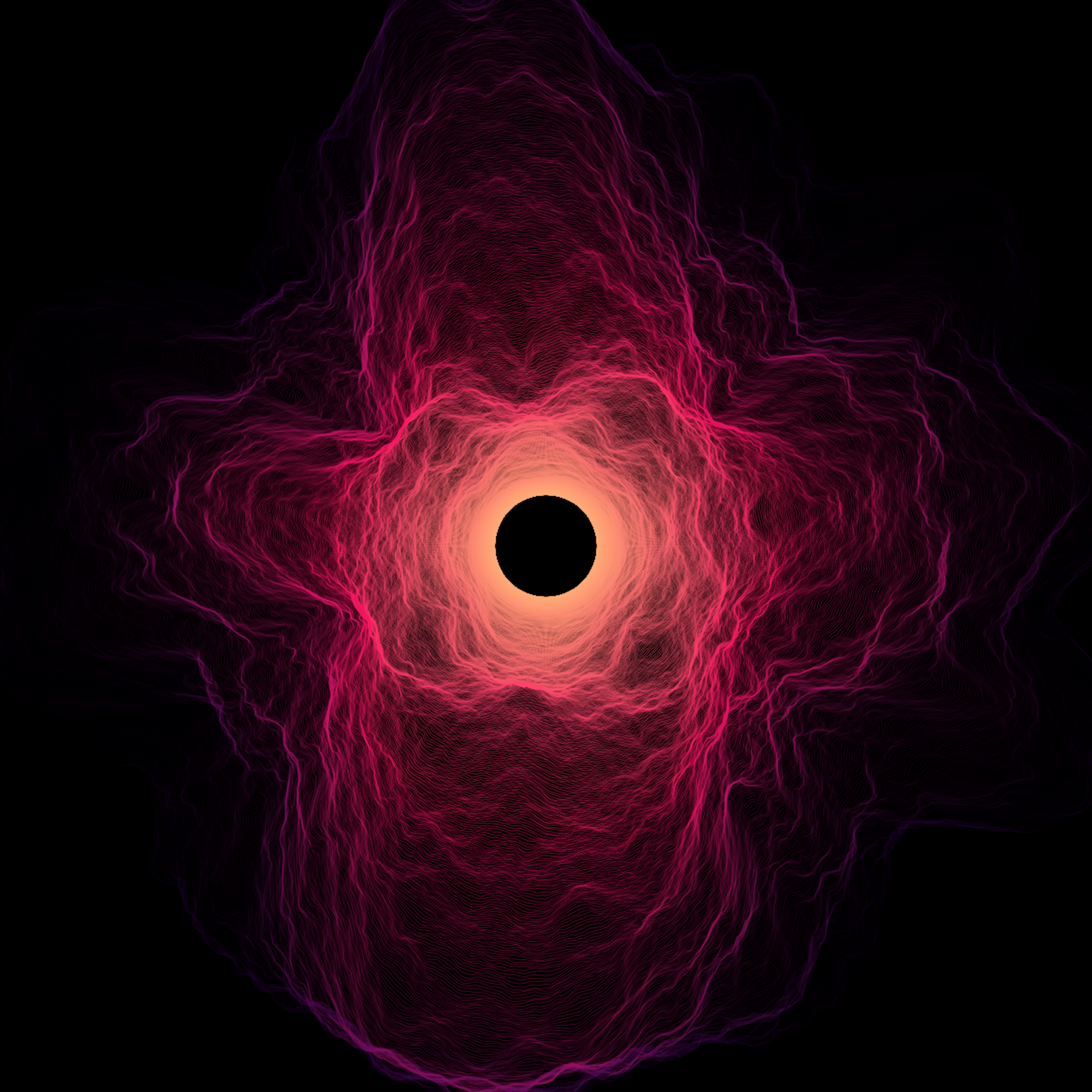 Art Blocks - Art Blocks v2 - Singularity #33 - NFT # 8000033