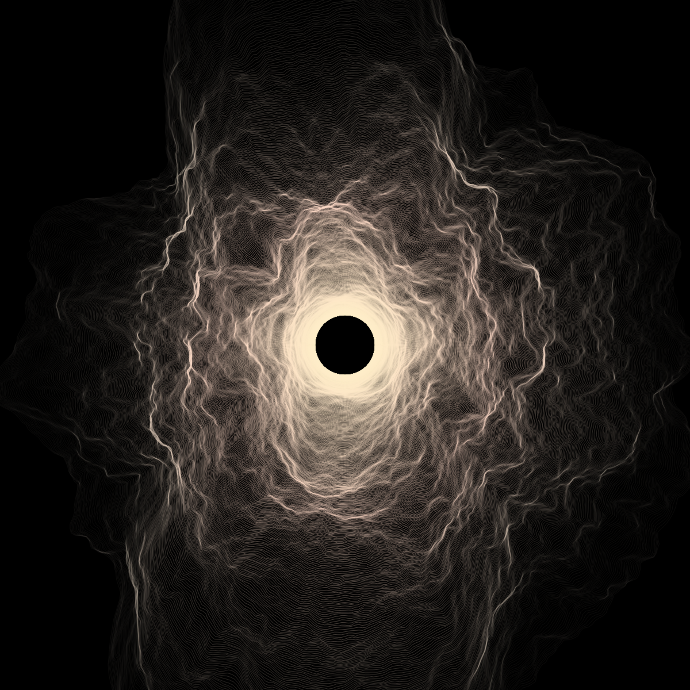 Art Blocks - Art Blocks v2 - Singularity #142 - NFT # 8000142