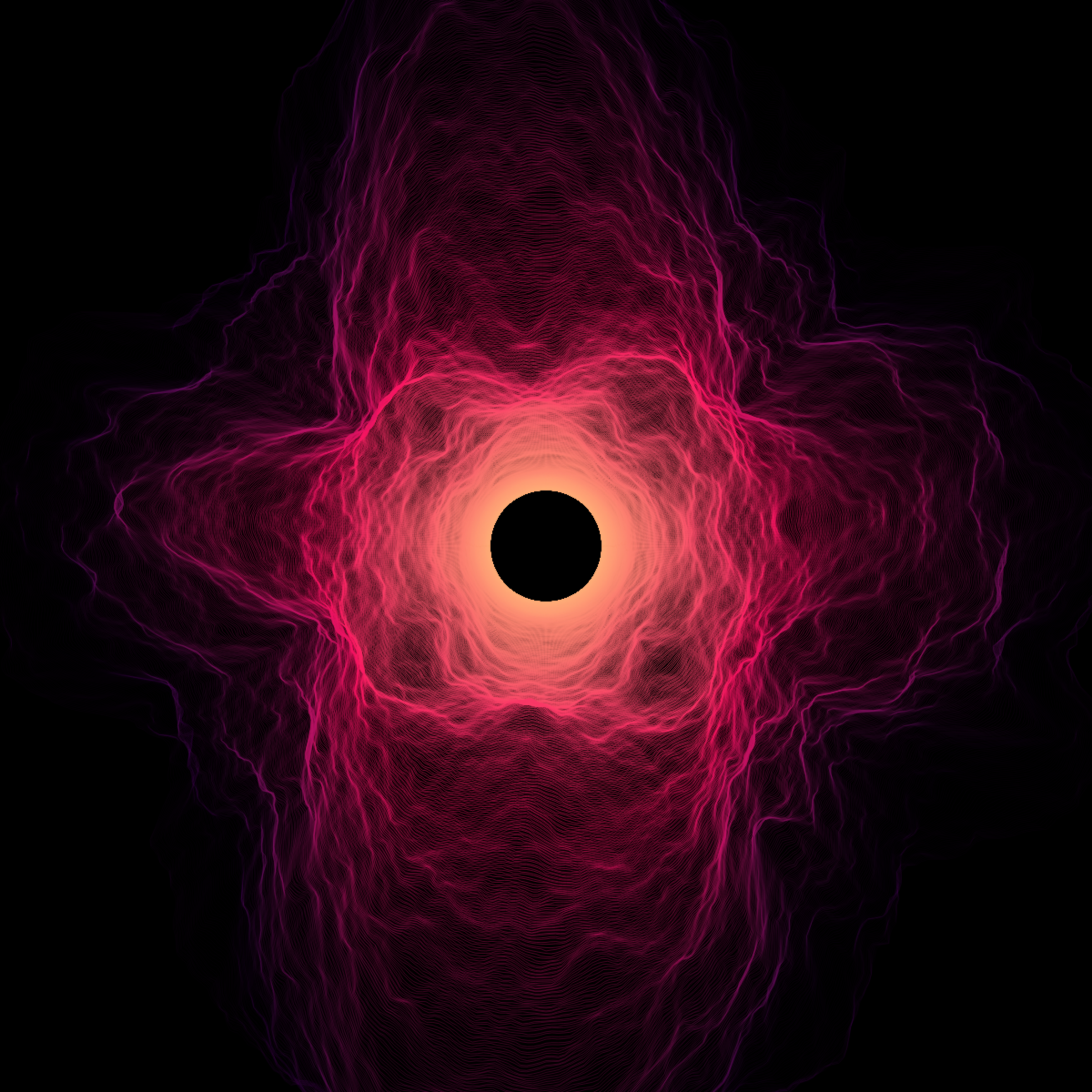 Art Blocks - Art Blocks v2 - Singularity #267 - NFT # 8000267