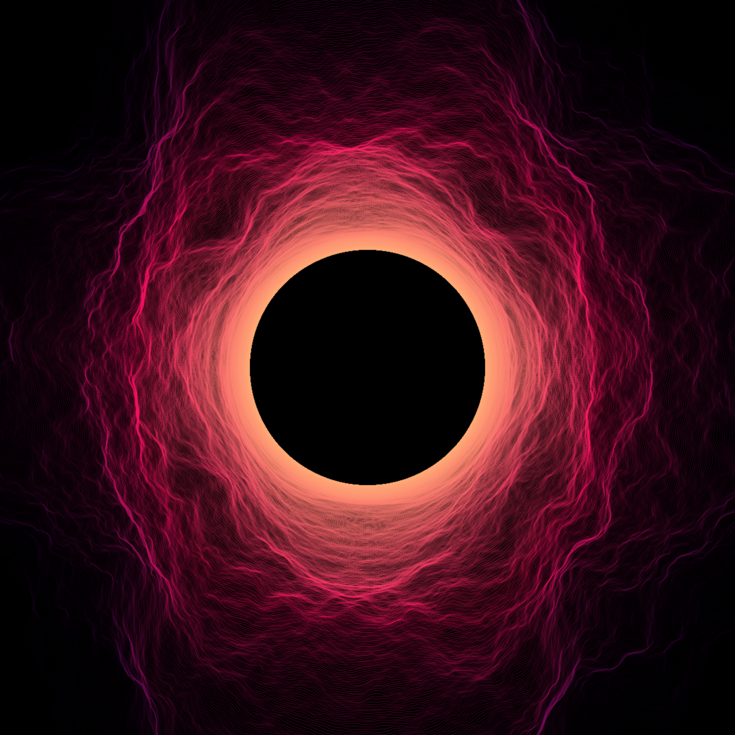 Art Blocks - Art Blocks v2 - Singularity #383 - NFT # 8000383