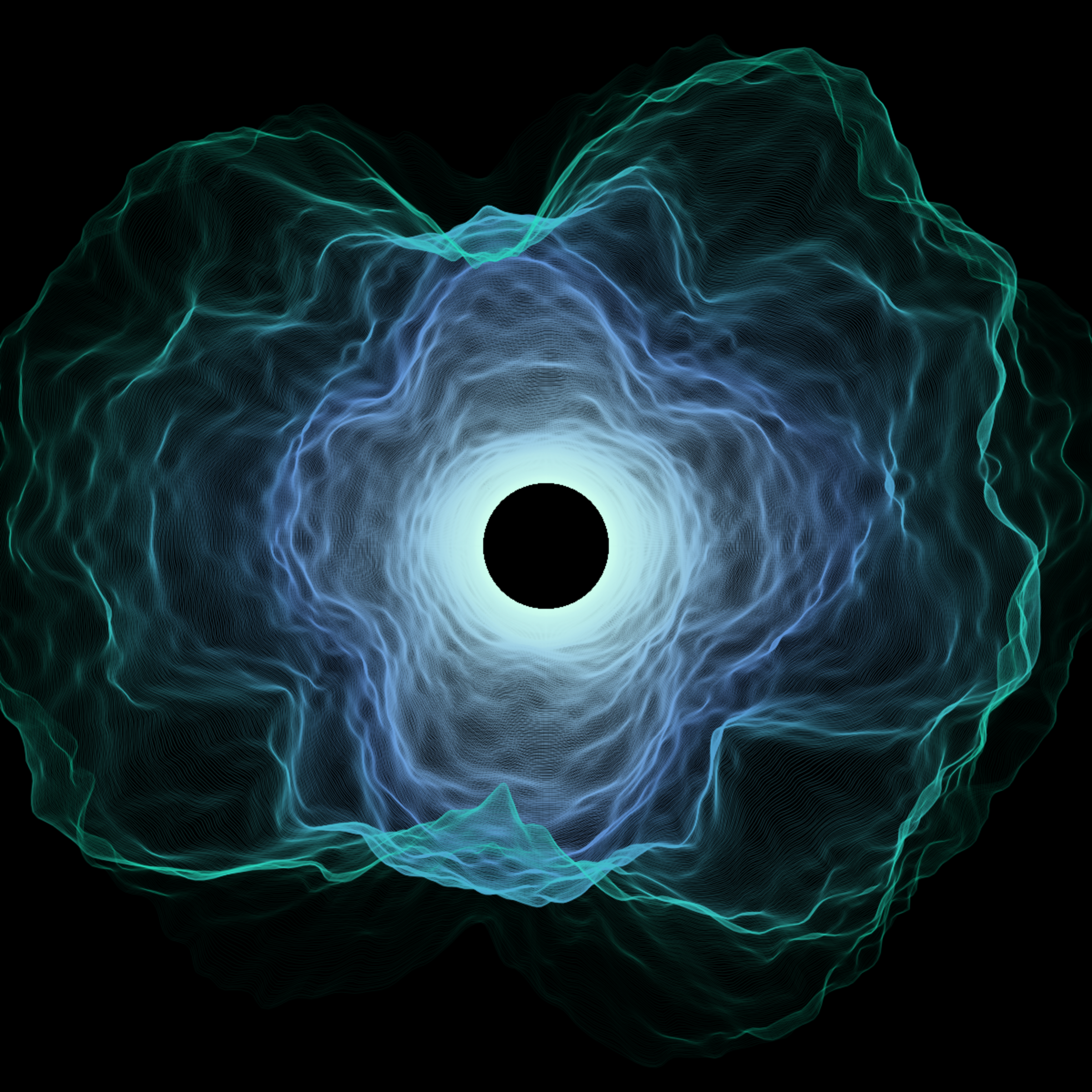 Art Blocks - Art Blocks v2 - Singularity #418 - NFT # 8000418