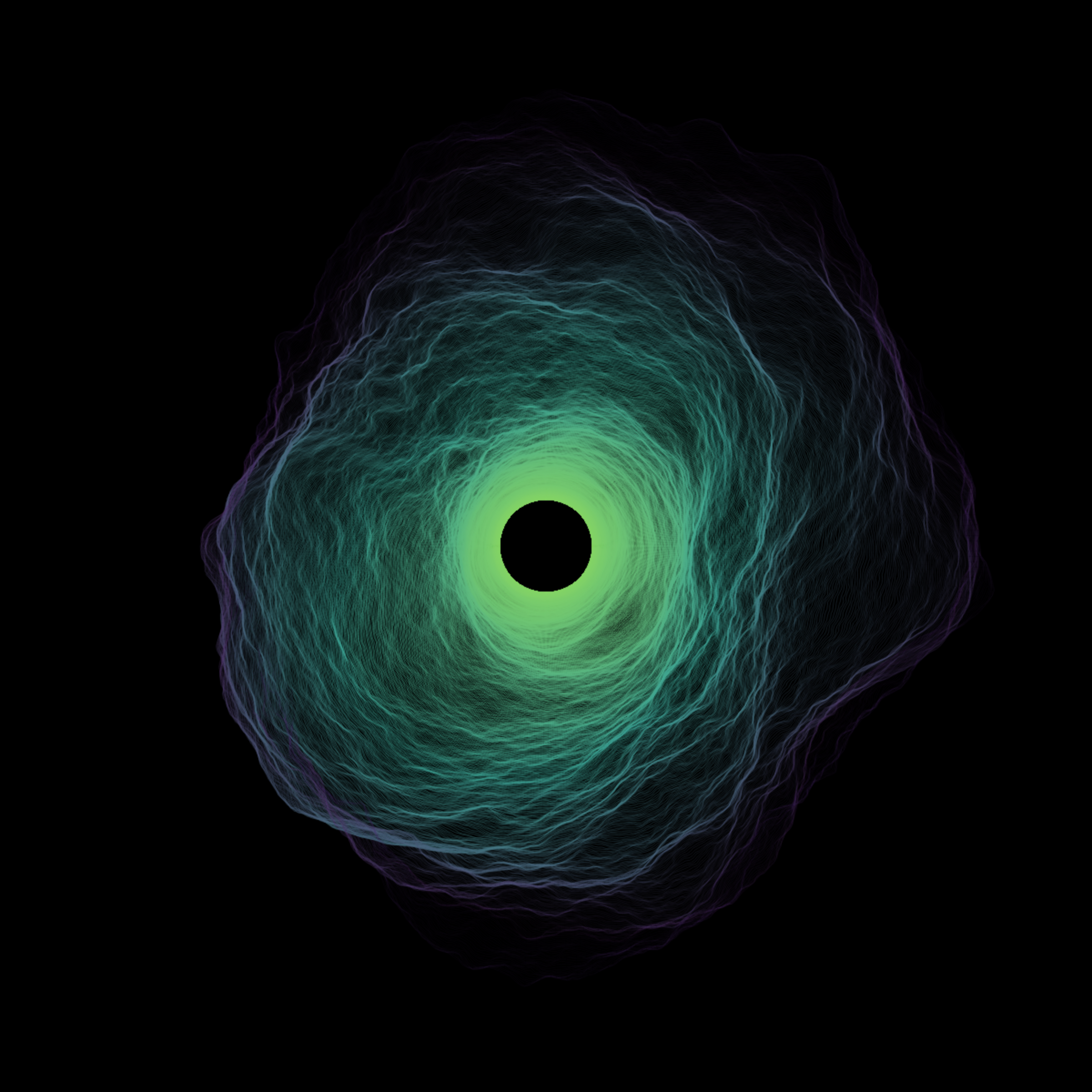 Art Blocks - Art Blocks v2 - Singularity #480 - NFT # 8000480