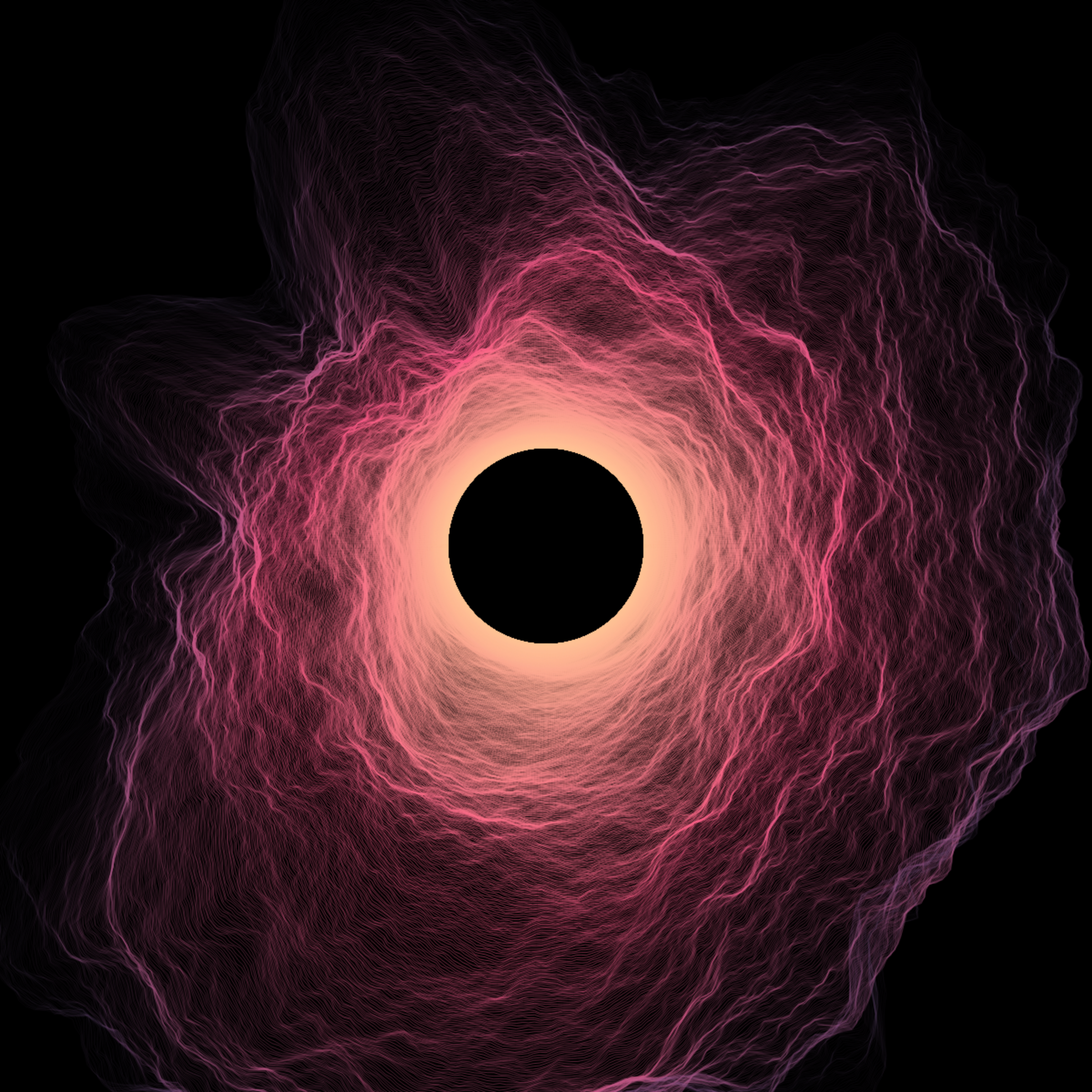 Art Blocks - Art Blocks v2 - Singularity #592 - NFT # 8000592